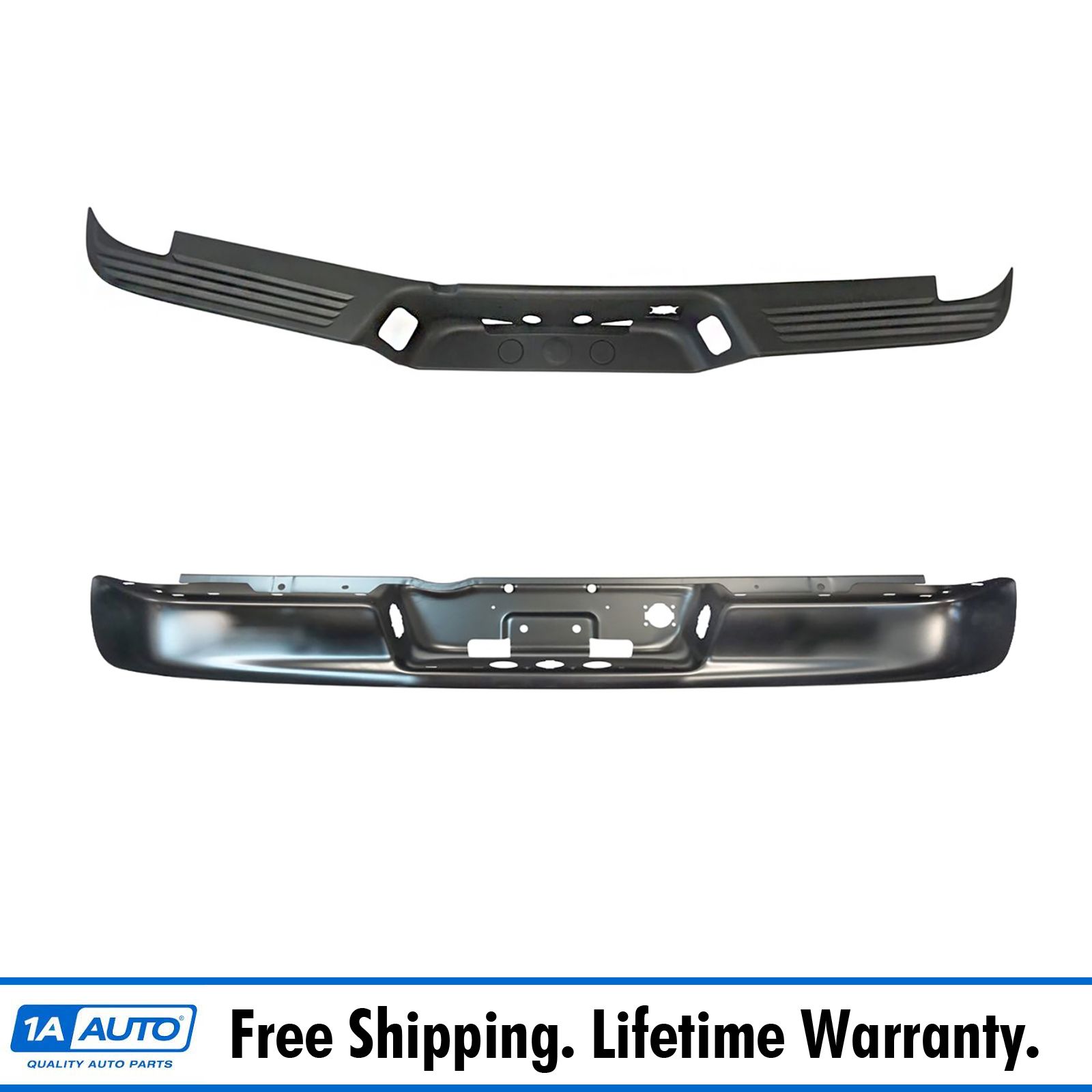 CH1191110 Dodge 1500 Kit Step Bumper Face Bar New Rear for Ram Truck CH1102352