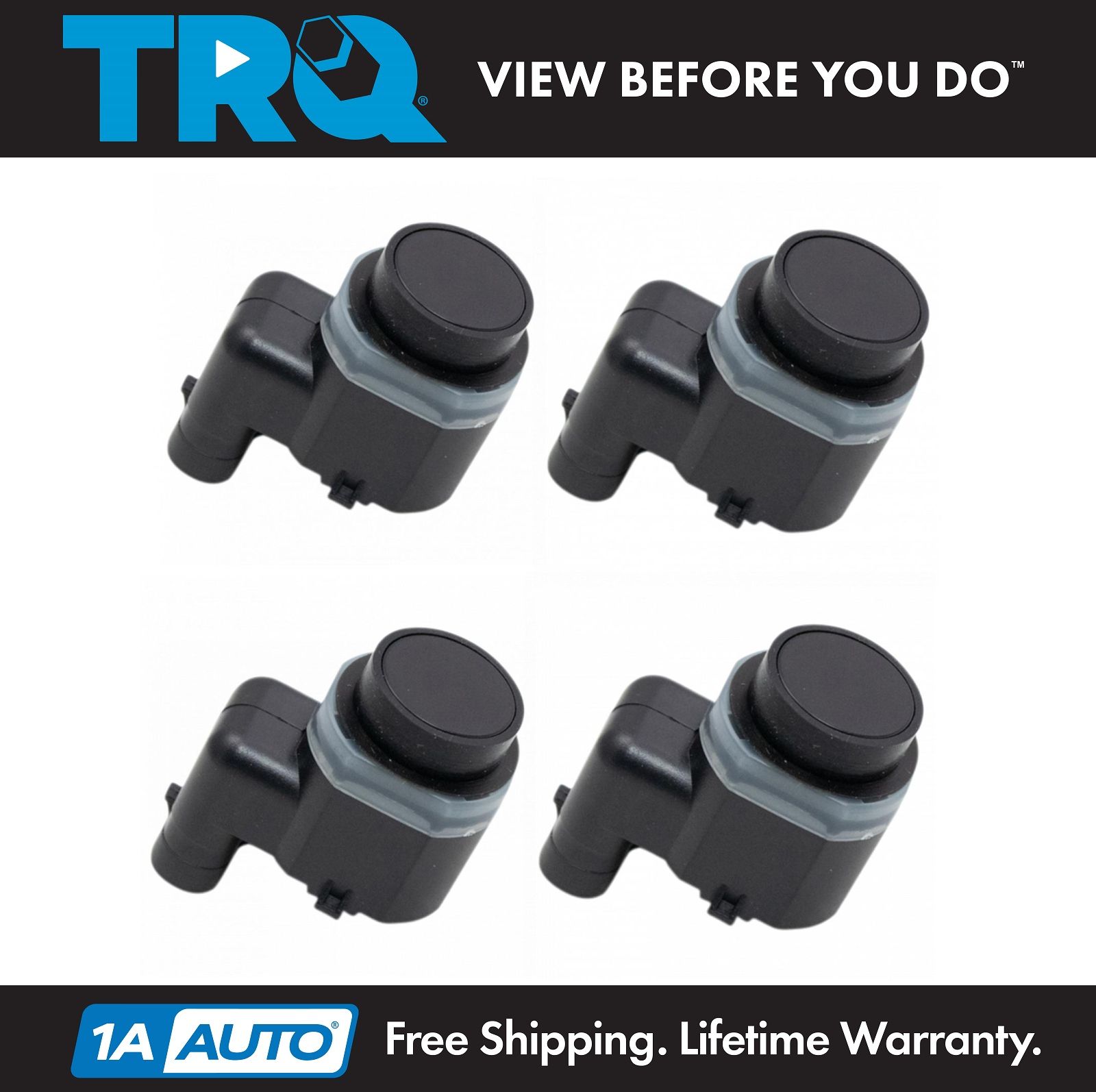 4 Piece Front Rear Bumper Parking Assist Sensor Kit for Volvo Audi Porsche New eBay