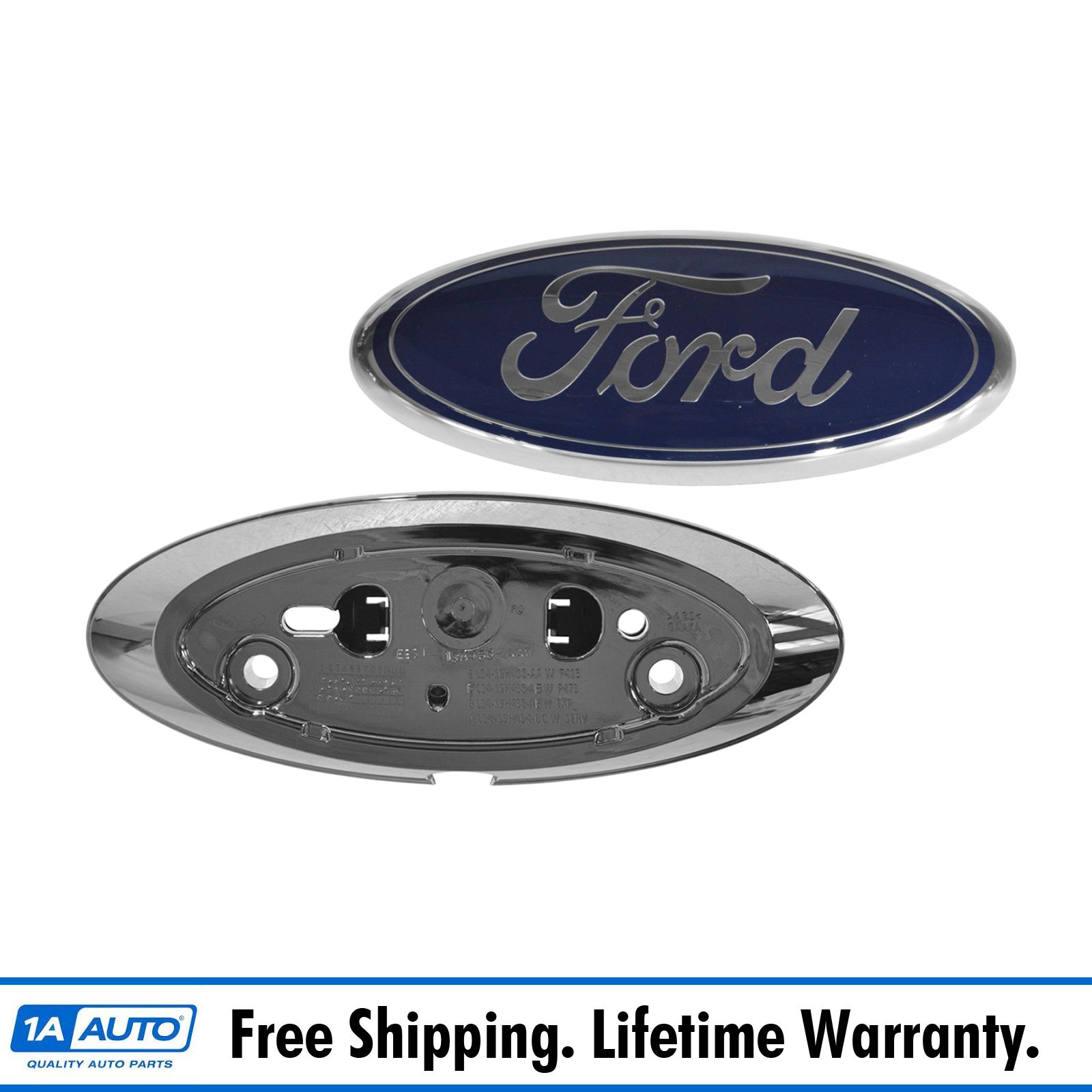 Details About Oem Tailgate Camera Housing Bezel Emblem Kit Chrome For Ford Pickup Truck New