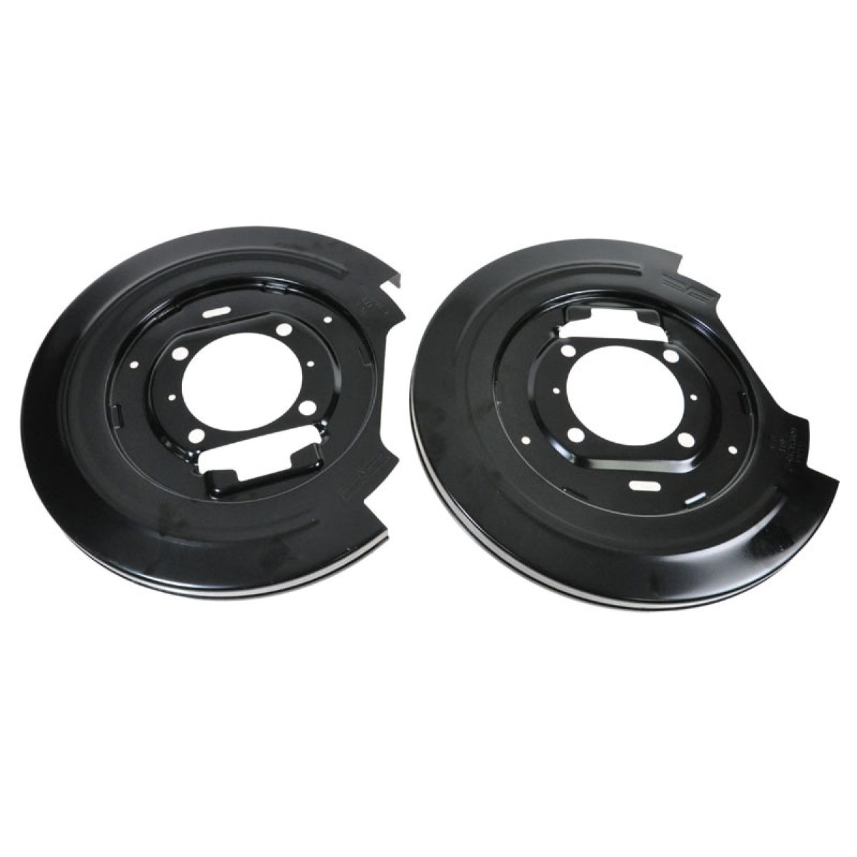SSBC 33064AA3R Drilled Slotted Plated Rear Passenger Side Rotor for 1980-81 200SX with Rear Disc