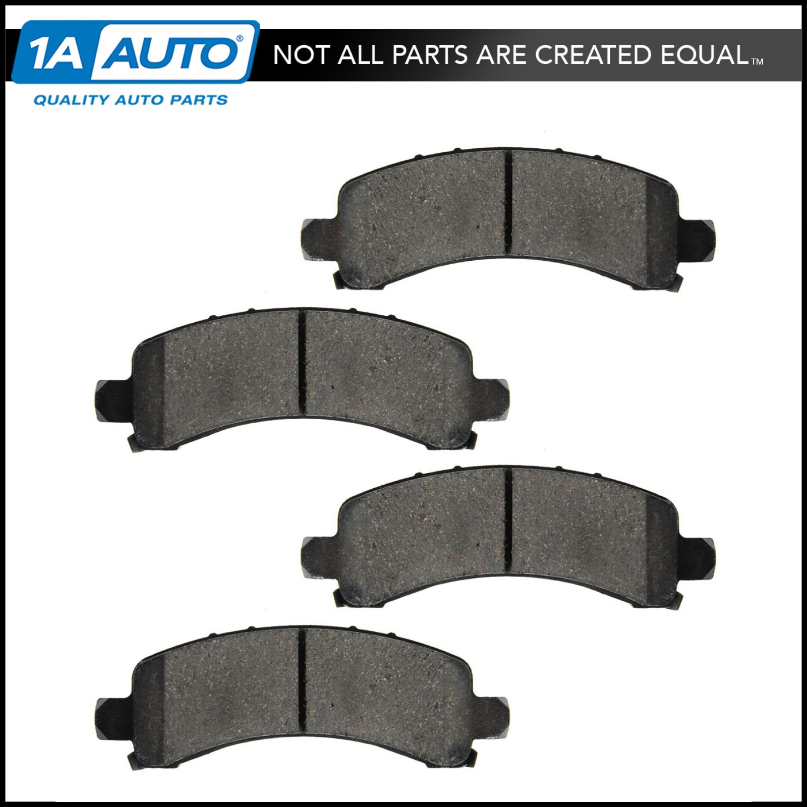 Nakamoto Premium Posi Ceramic Brake Pad Front /& Rear Kit for GMC Chevy Cadillac