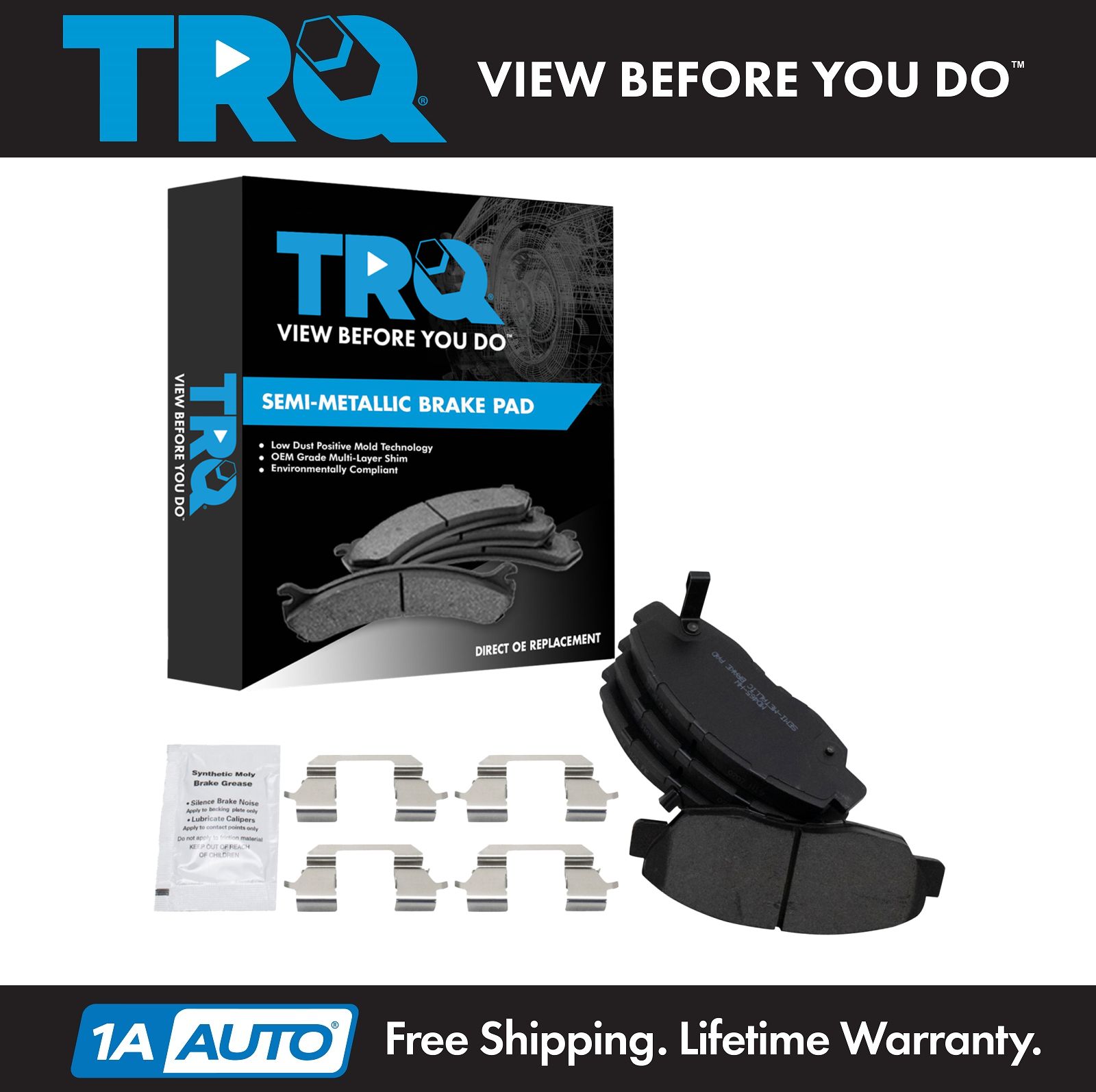 <b>Semi-Metallic Brake Pads</b>