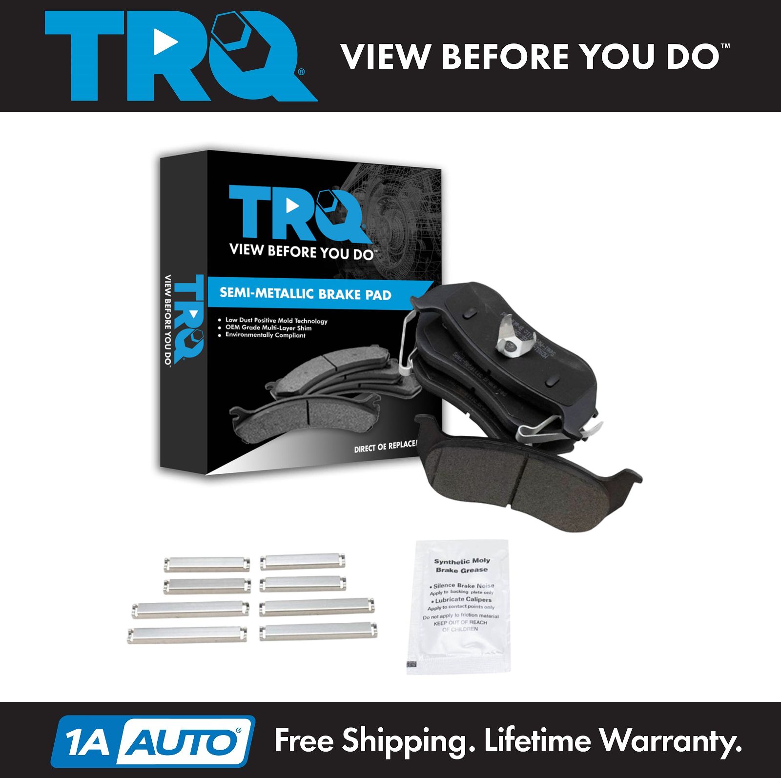 <b>Semi-Metallic Brake Pads</b>