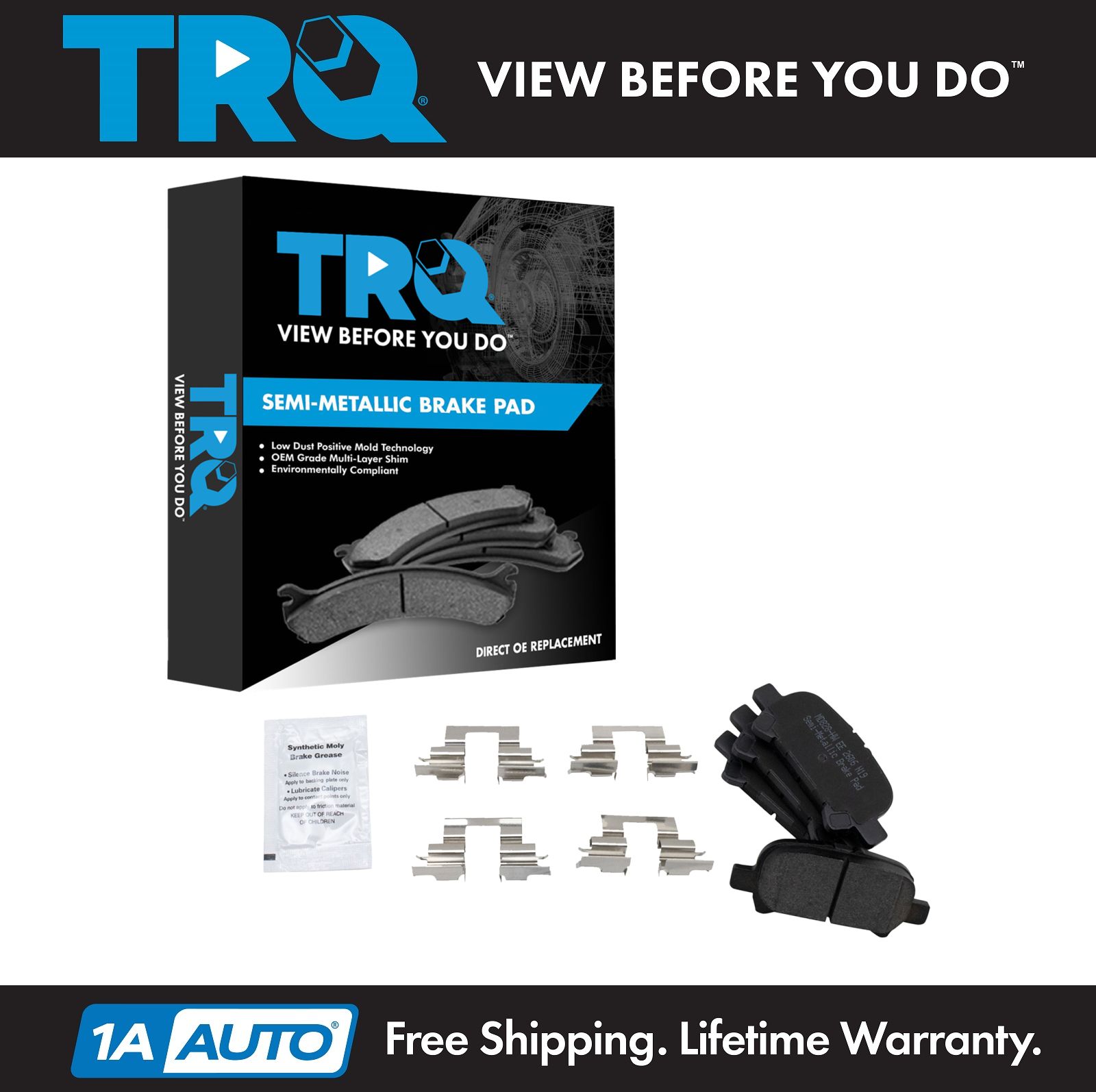 <b>Semi-Metallic Brake Pads</b>