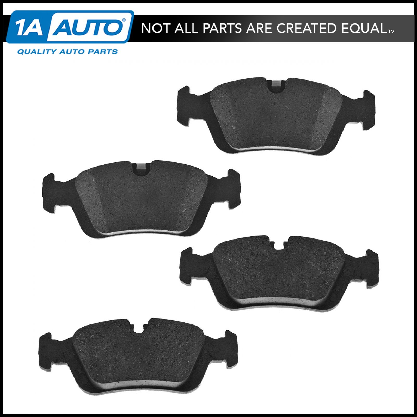 Rear BMW 318is 320i 325i 325iC E36 Rotors w/Metallic Pad OE Brakes