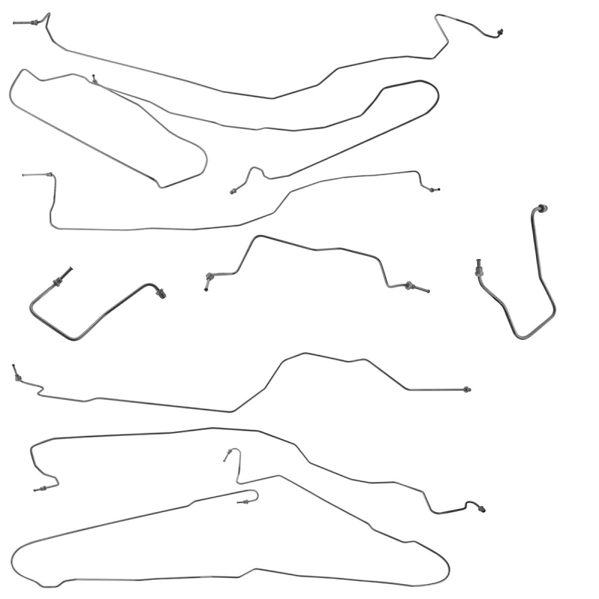 Dorman Stainless Brake Line Kit for 0304 Ext Cab Silverado Sierra 1500