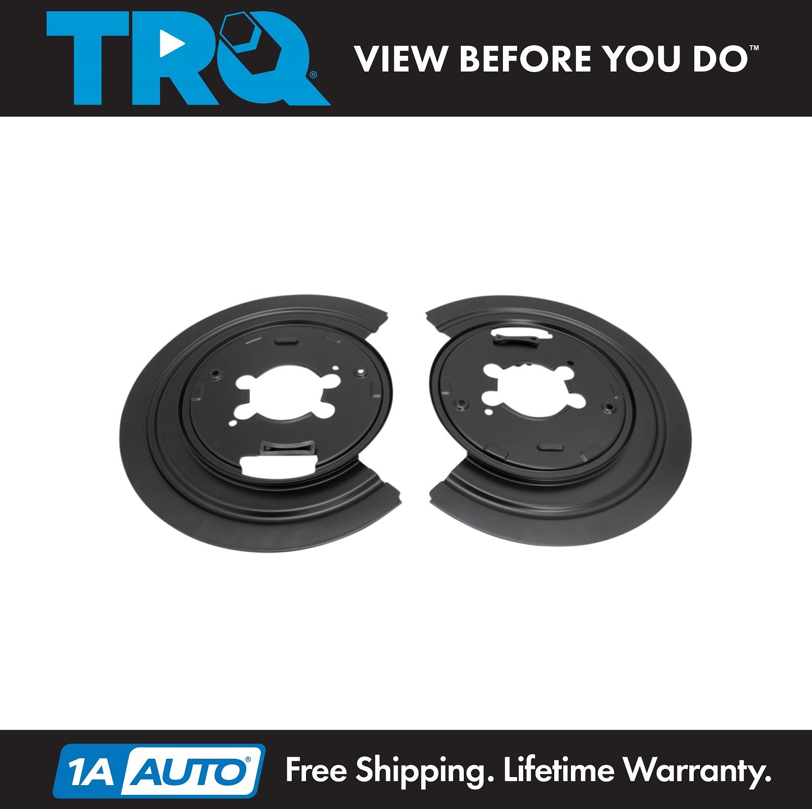 <b>2 Piece Brake Dust Shield Set</b>