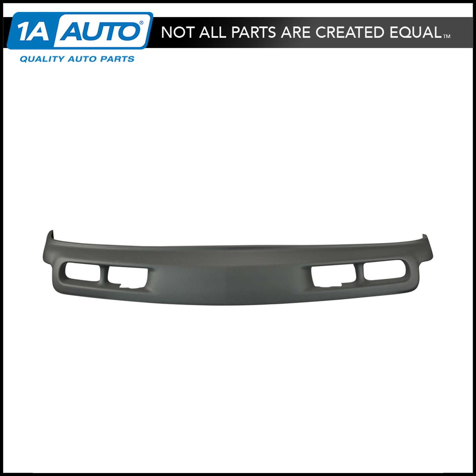 Front Lower Air Deflector Valance Panel w/ Rectangle Tow Holes for