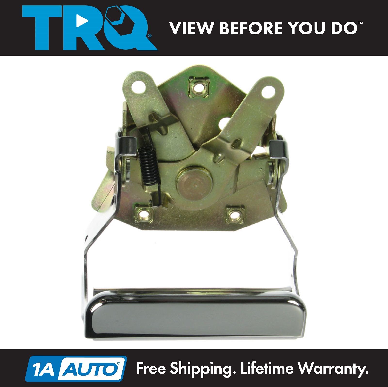 TRQ Tailgate Tail Gate Handle Chrome Steel Rear for 8392 Ford Ranger eBay