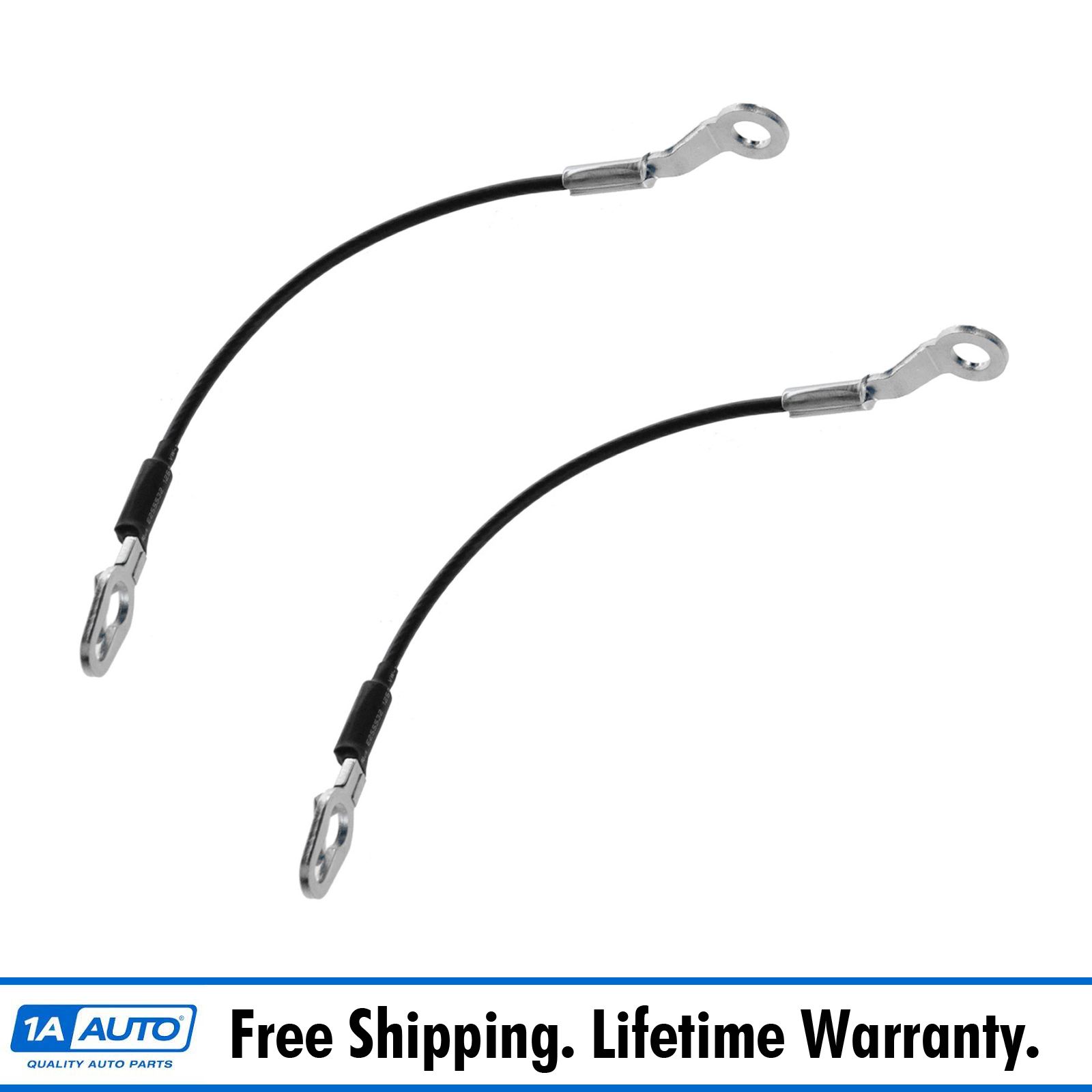 Tailgate Cables Pair Set for Escalade Silverado Sierra Avalanche Pickup