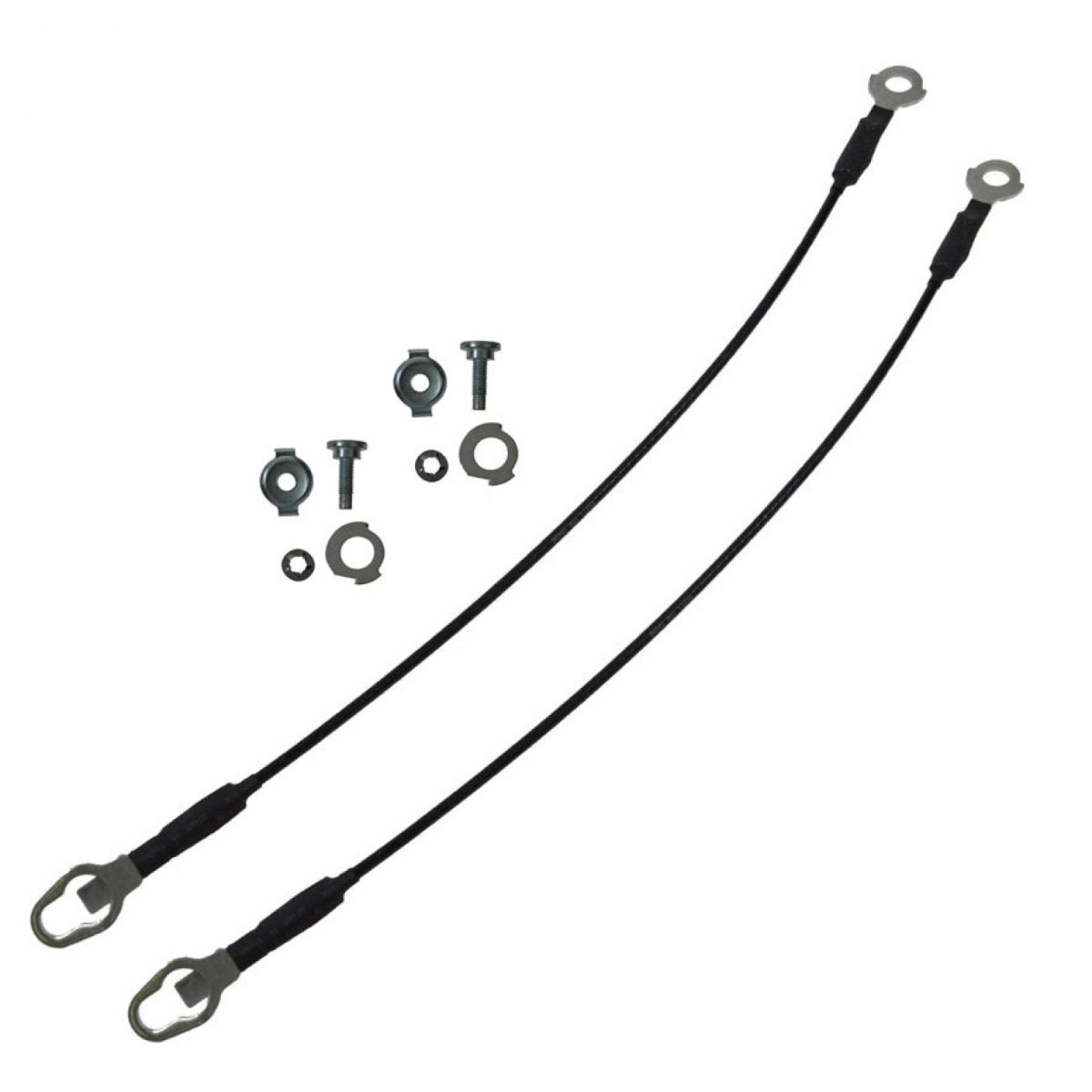 Dorman 38502 Tailgate Cable /& Mounting Hardware Pair Set for Ford F150 Mark LT