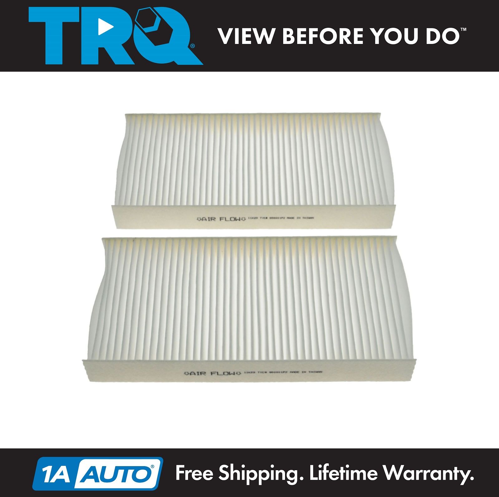 AC Delco CF104 Cabin Air Filter Pair Set of 2 for Chevy GMC Cadillac Truck SUV