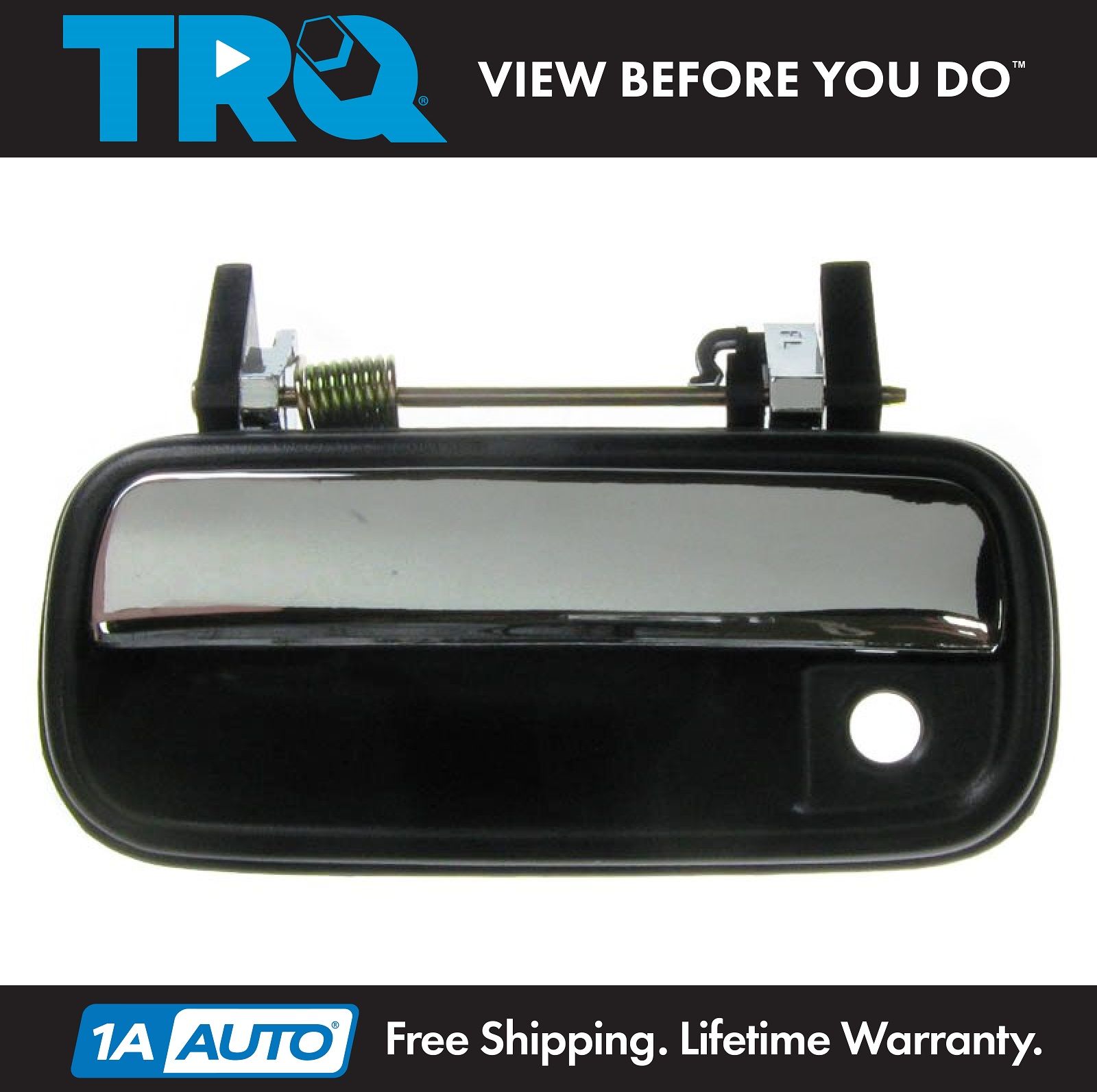 Pair For 1989-95 Toyota Pickup 4Runner Chrome Outer Front Left Door Handles