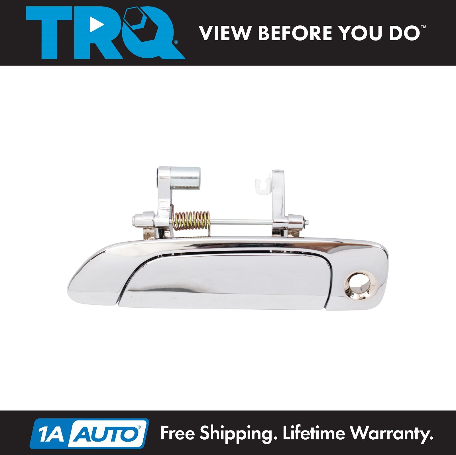Door Handle Front Outer Chrome Passenger Side Right RH RF for 01-06 Acura MDX