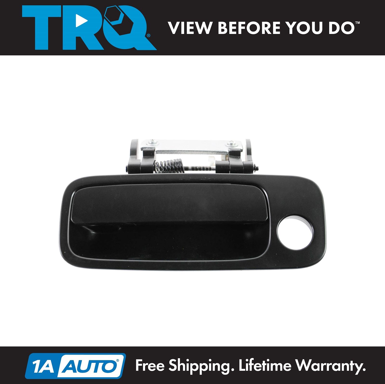69220AC030C0 Exterior Driver Side Black Door Handles Fit TOYOTA AVALON 00-04