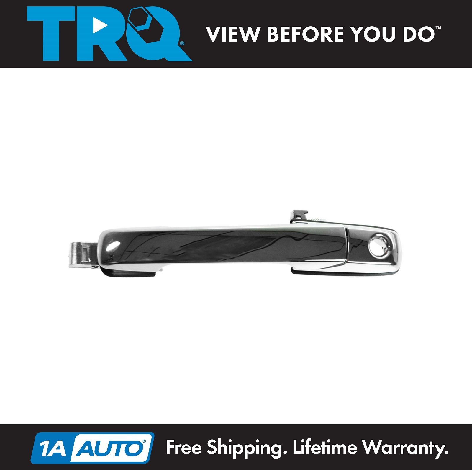 Door Handle Front Outer Chrome Passenger Side Right RH RF for 01-06 Acura MDX