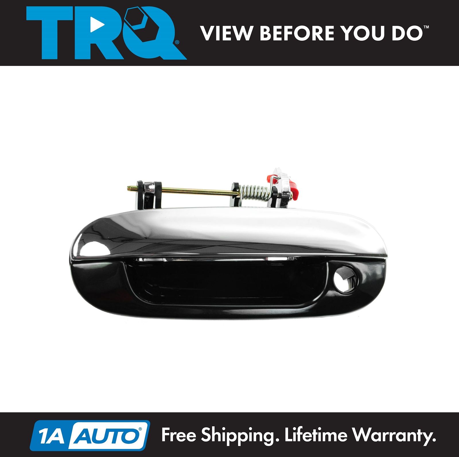 NEW FRONT LH SIDE OUTER DOOR HANDLE FITS 2002-09 CHEVROLET TRAILBLAZER GM1310175