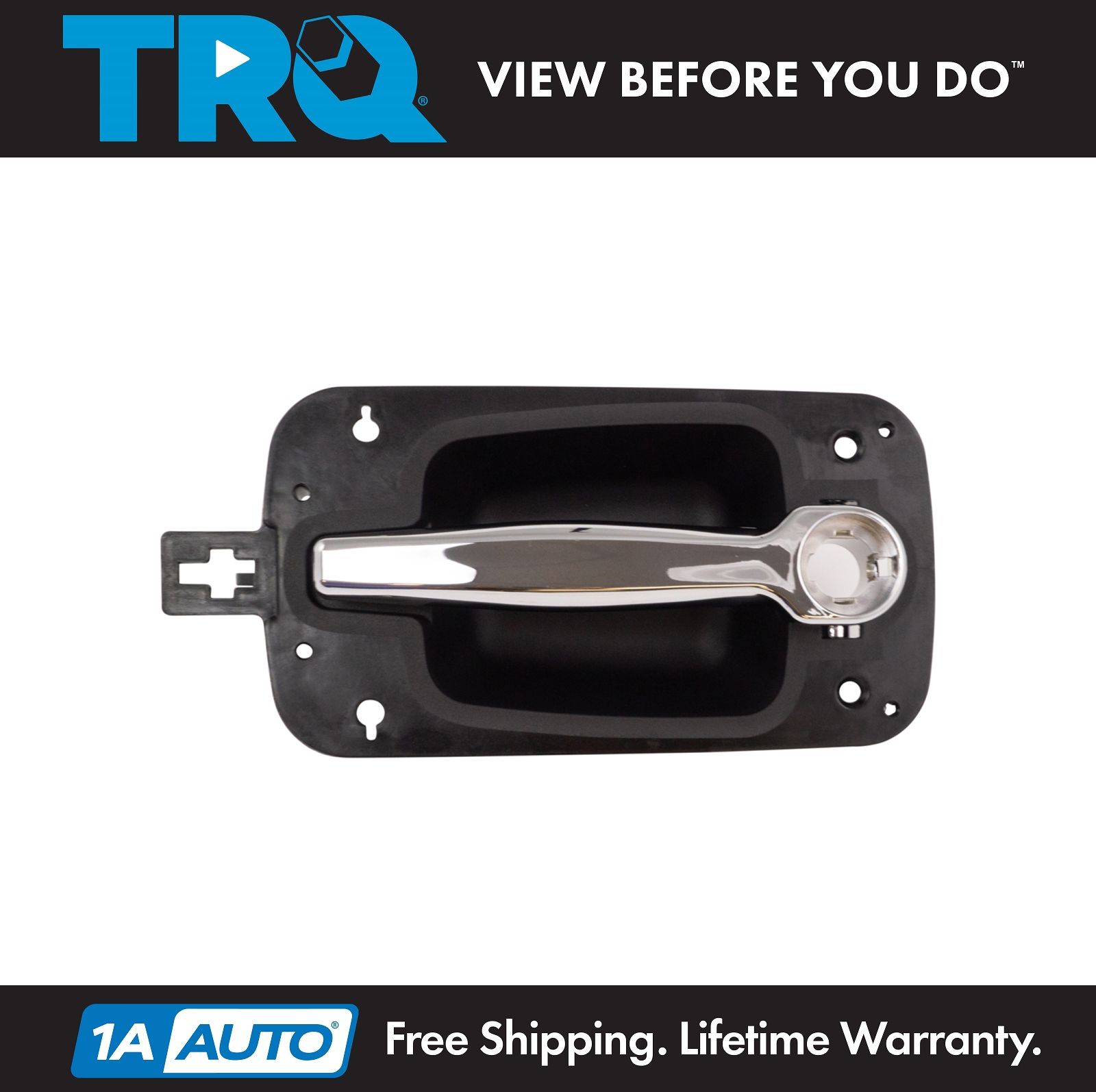 Outside Exterior Door Handle Chrome Black Right Side for International Prostar