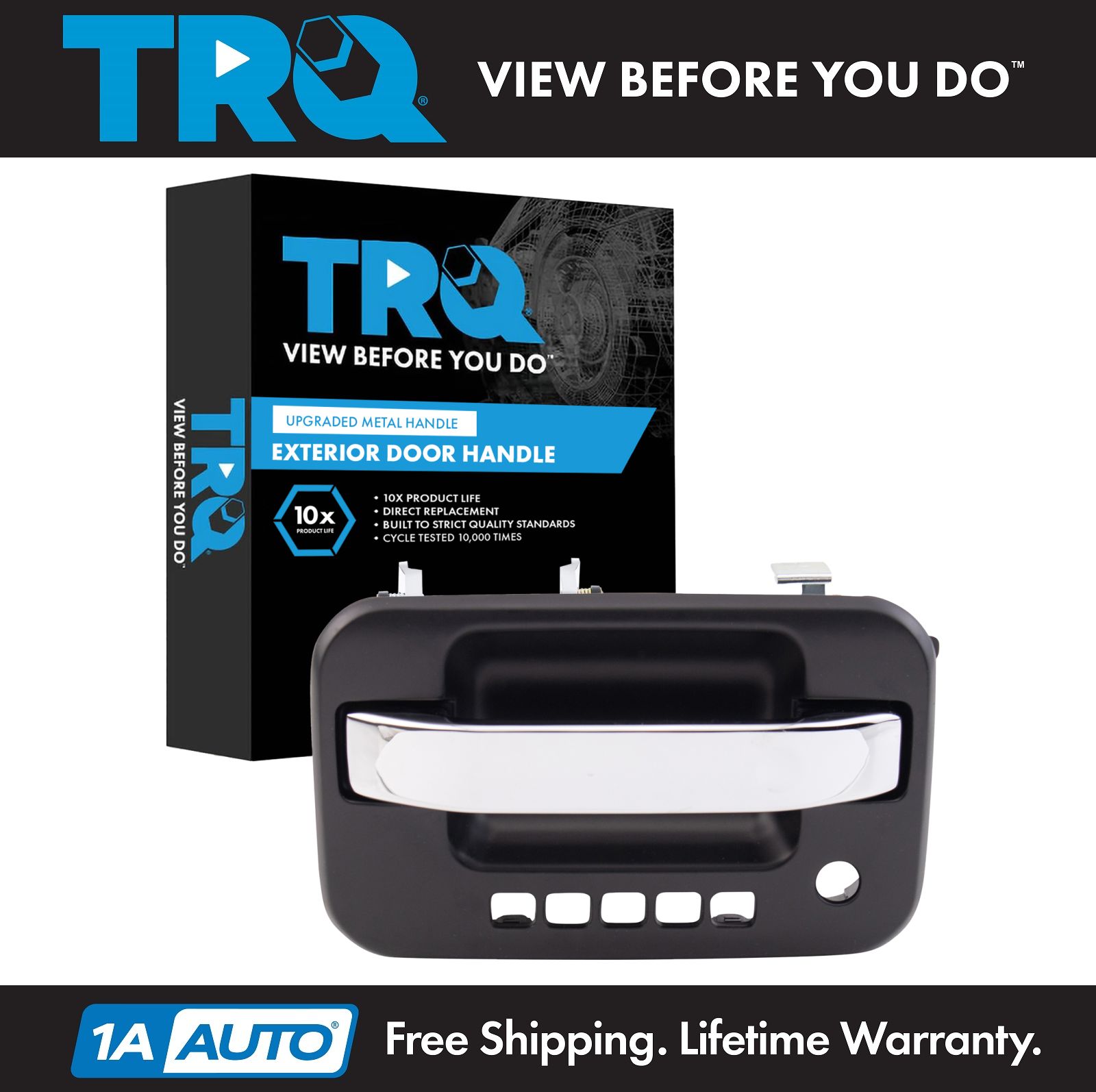 <b>Metal Reinforced Upgrade Exterior Door Handle</b>