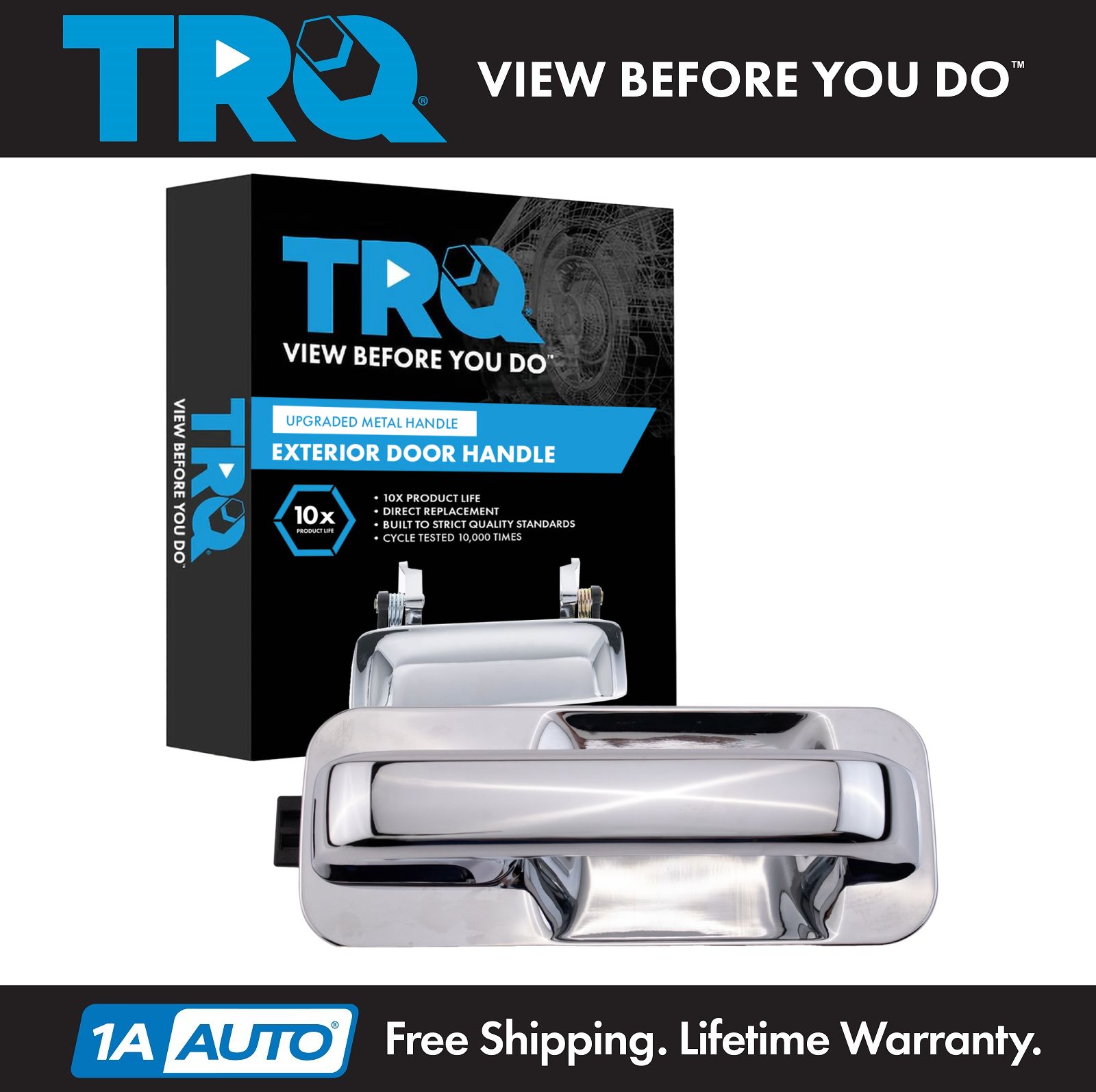 <b>Metal Reinforced Upgrade Exterior Door Handle</b>