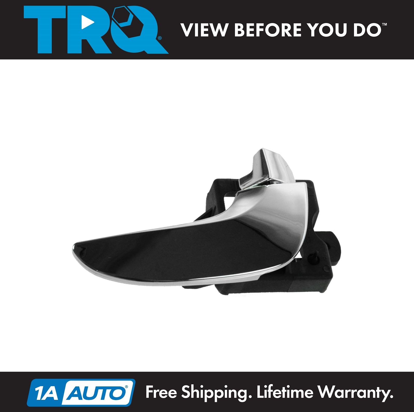 02-07 Rendezvous Inside Inner Front//Rear Chrome Door Handle Right Passenger Side