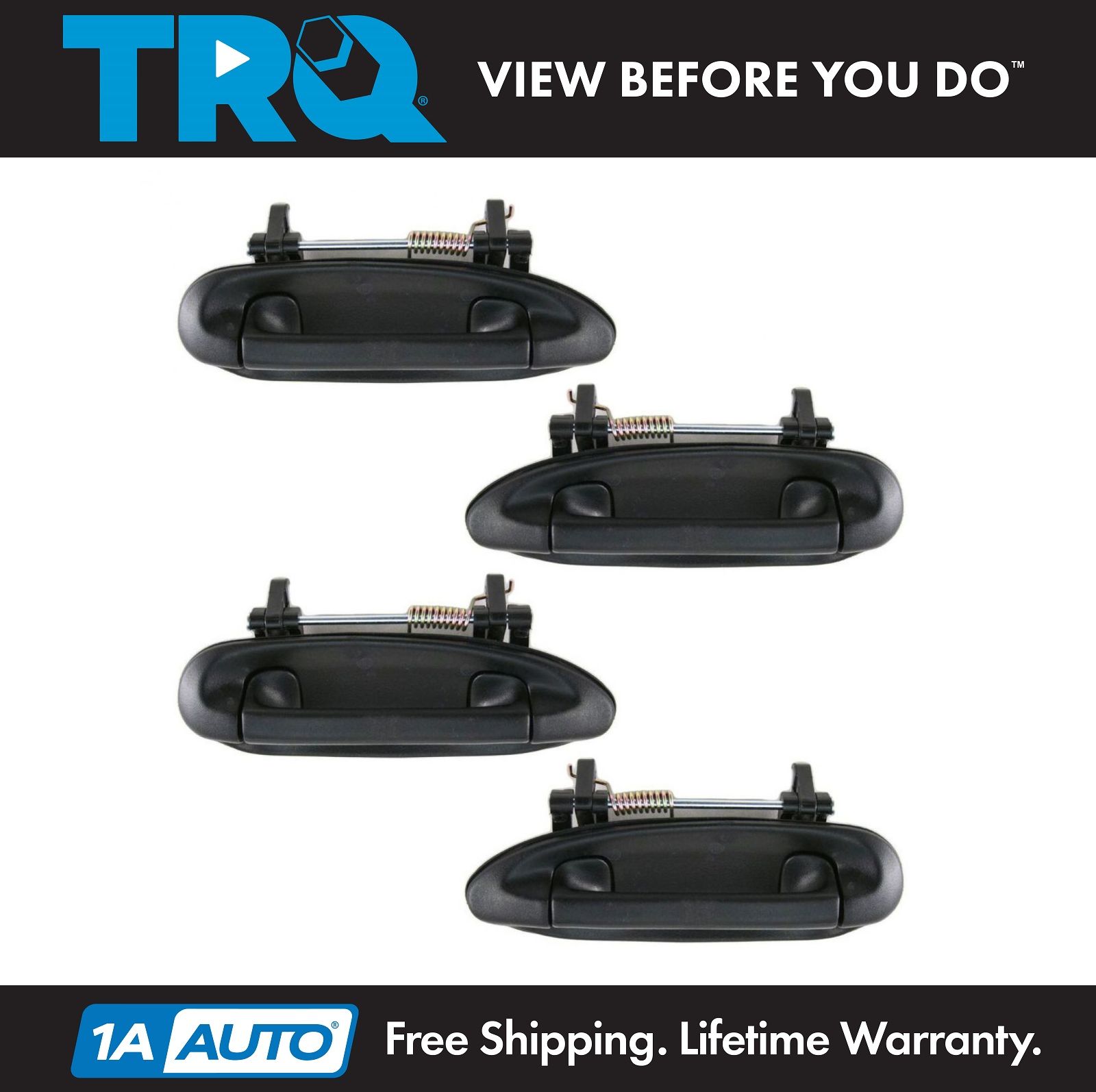 <b>4 Piece Exterior Door Handle Set</b>