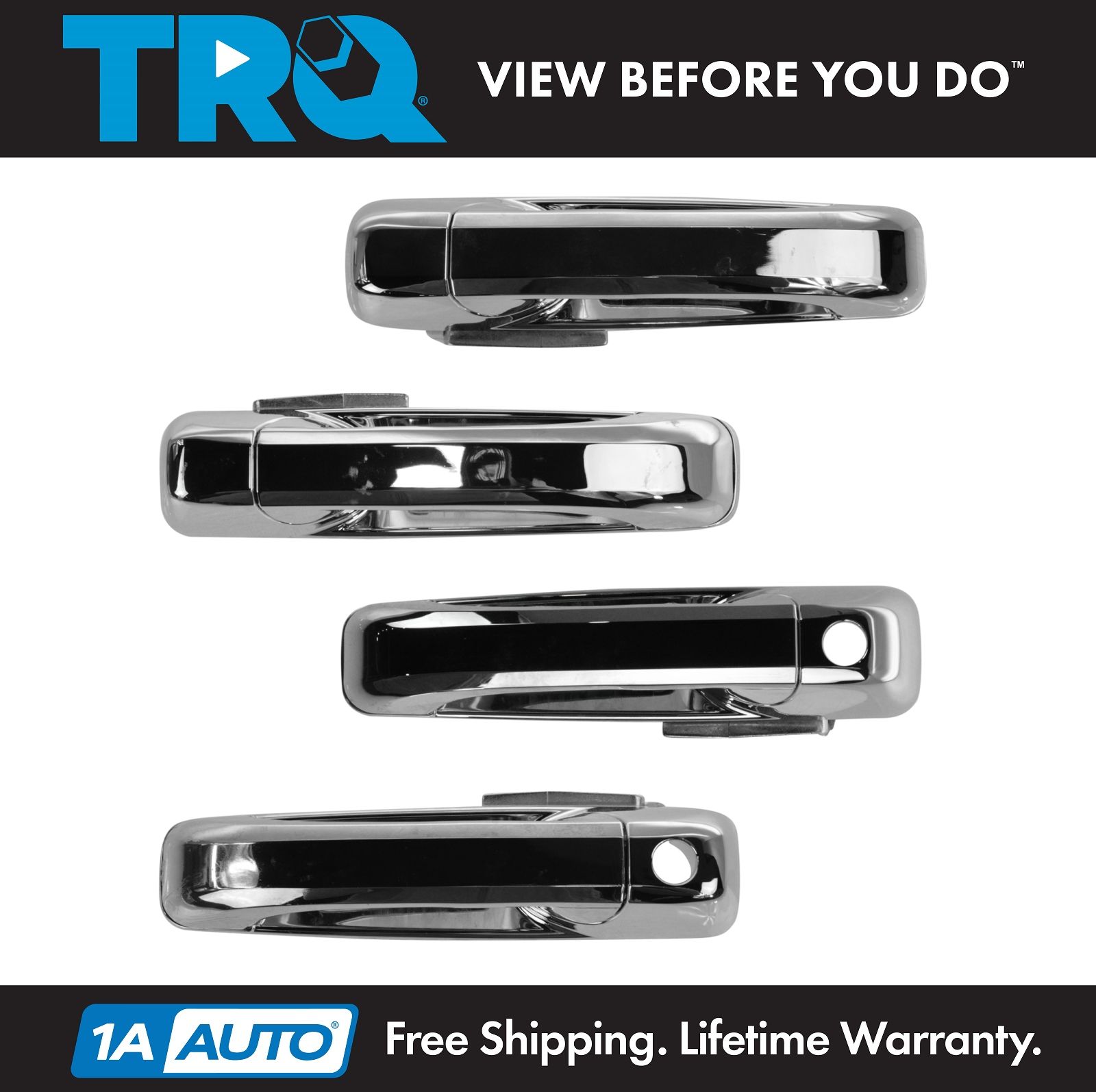 <b>4 Piece Exterior Door Handle Set</b>