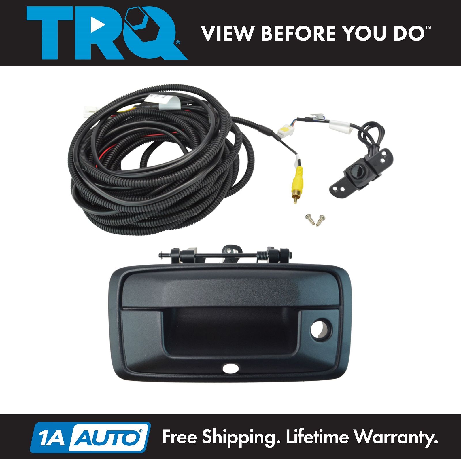 Details About Rear View Camera Add On Kit W Wiring Harness Amp Tailgate Handle For Gm Pickup