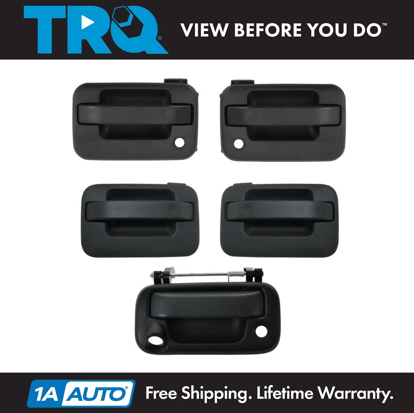 <b>5 Piece Exterior Door & Tailgate Handle Set</b>