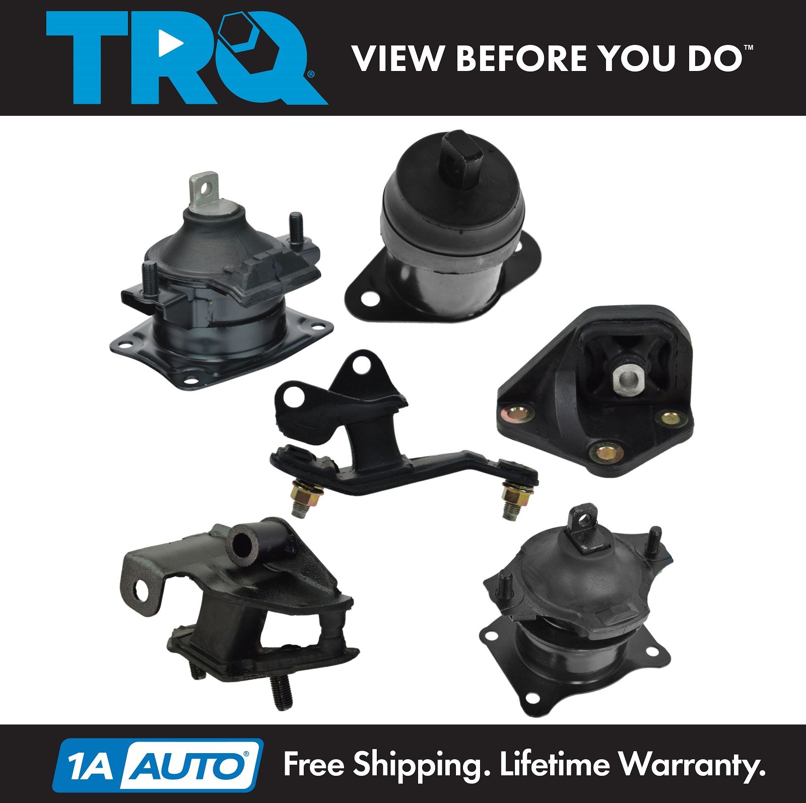 <b>6 Piece Engine & Transmission Mount Kit</b>