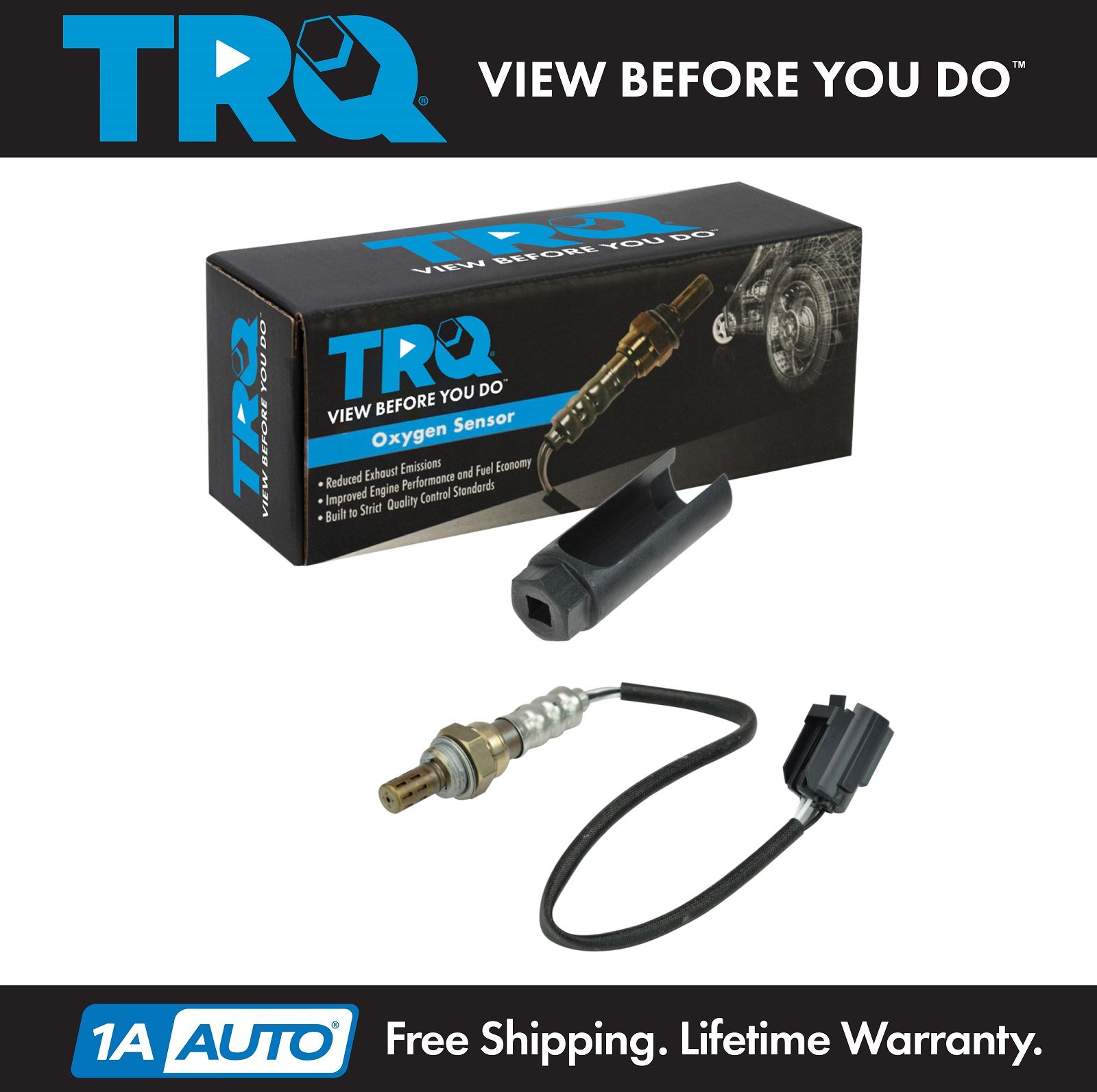 Downstream Oxygen Sensor For Dodge Caravan Jeep Plymouth 2.4L 2Pcs Upstream