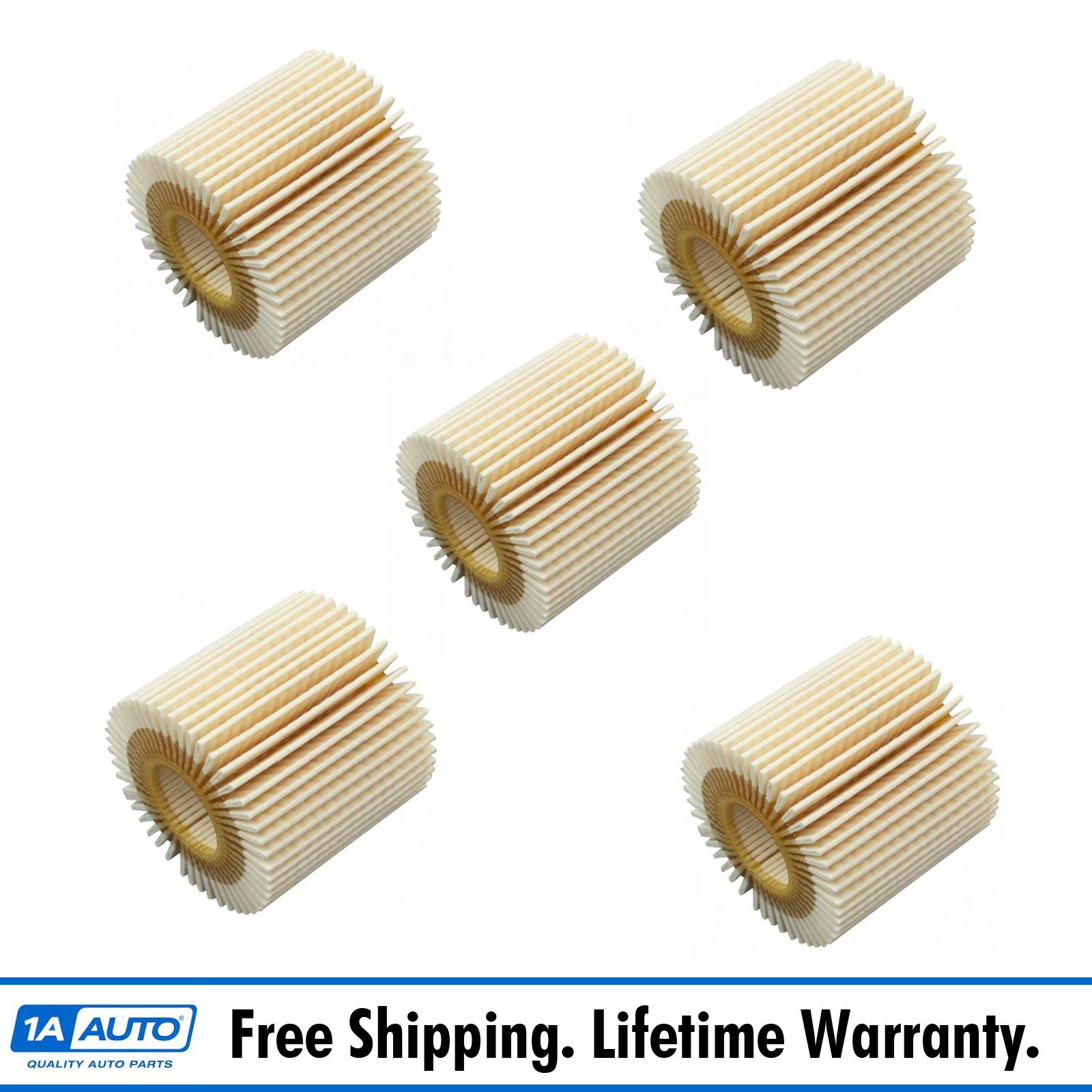 Engine Oil Cartridge Filter for Lexus Toyota Scion Kit Set of 5 New eBay