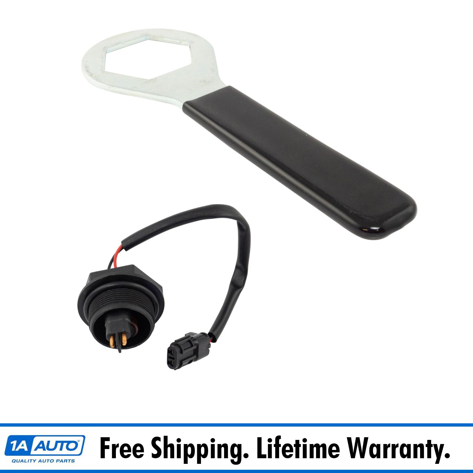 Water In Fuel Sensor w/ Drain & Wrench for Chevrolet GMC Truck Duramax