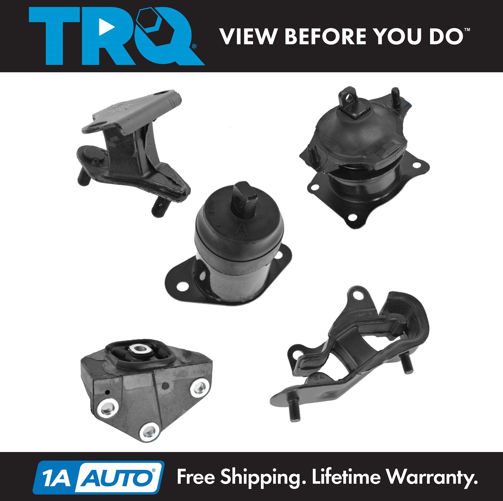 <b>5 Piece Engine & Transmission Mount Kit</b>