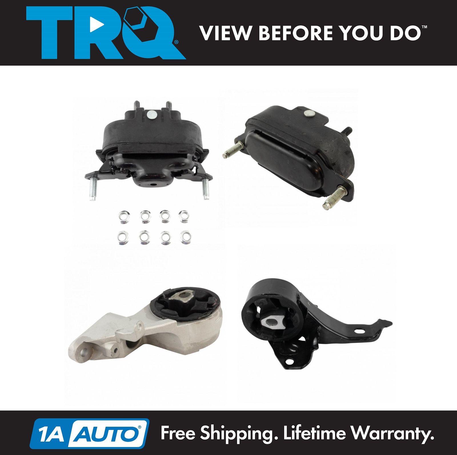 <b>4 Piece Engine & Transmission Mount Kit</b>