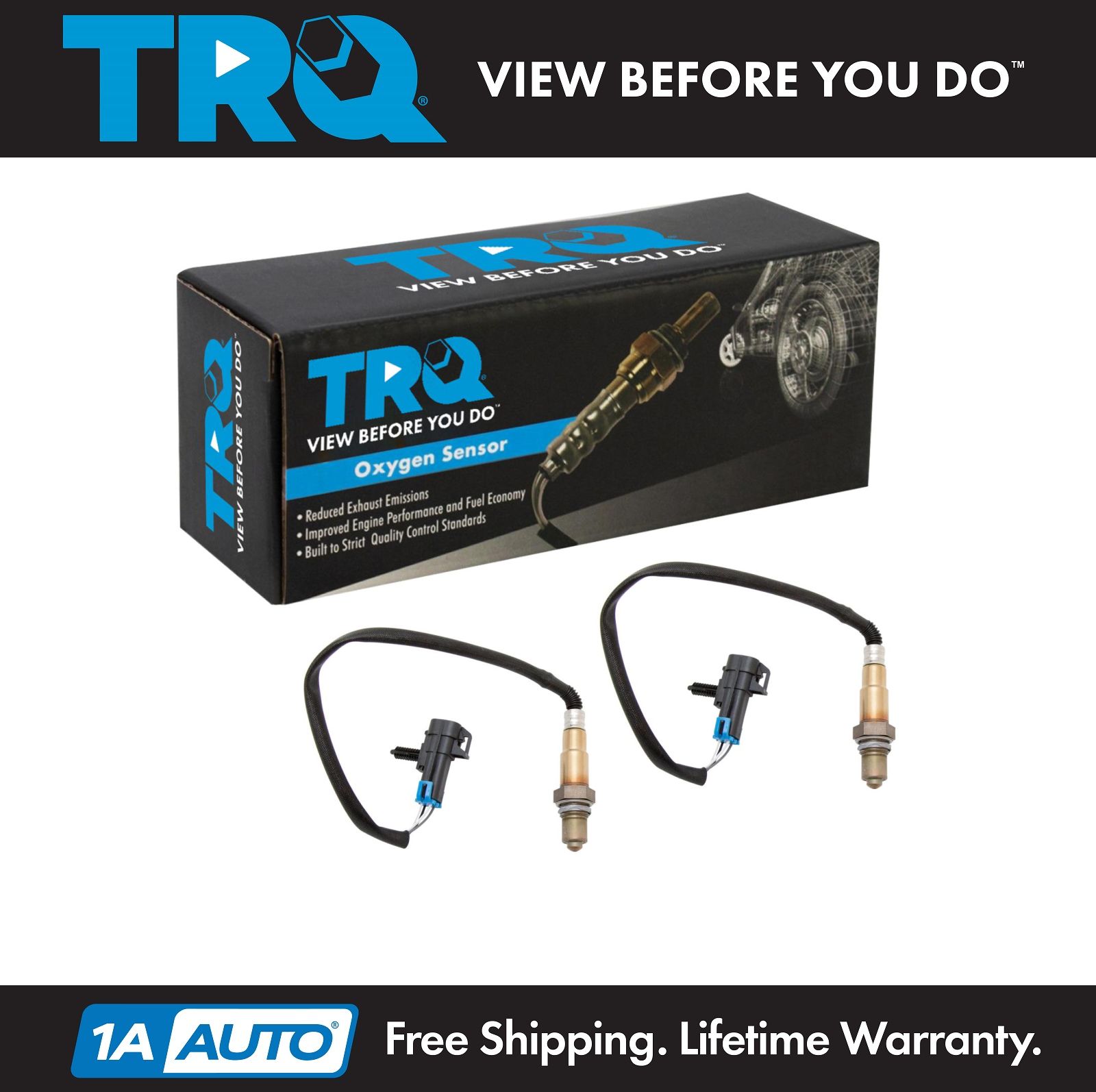 <b>2 Piece O2 Oxygen Sensor Set</b>