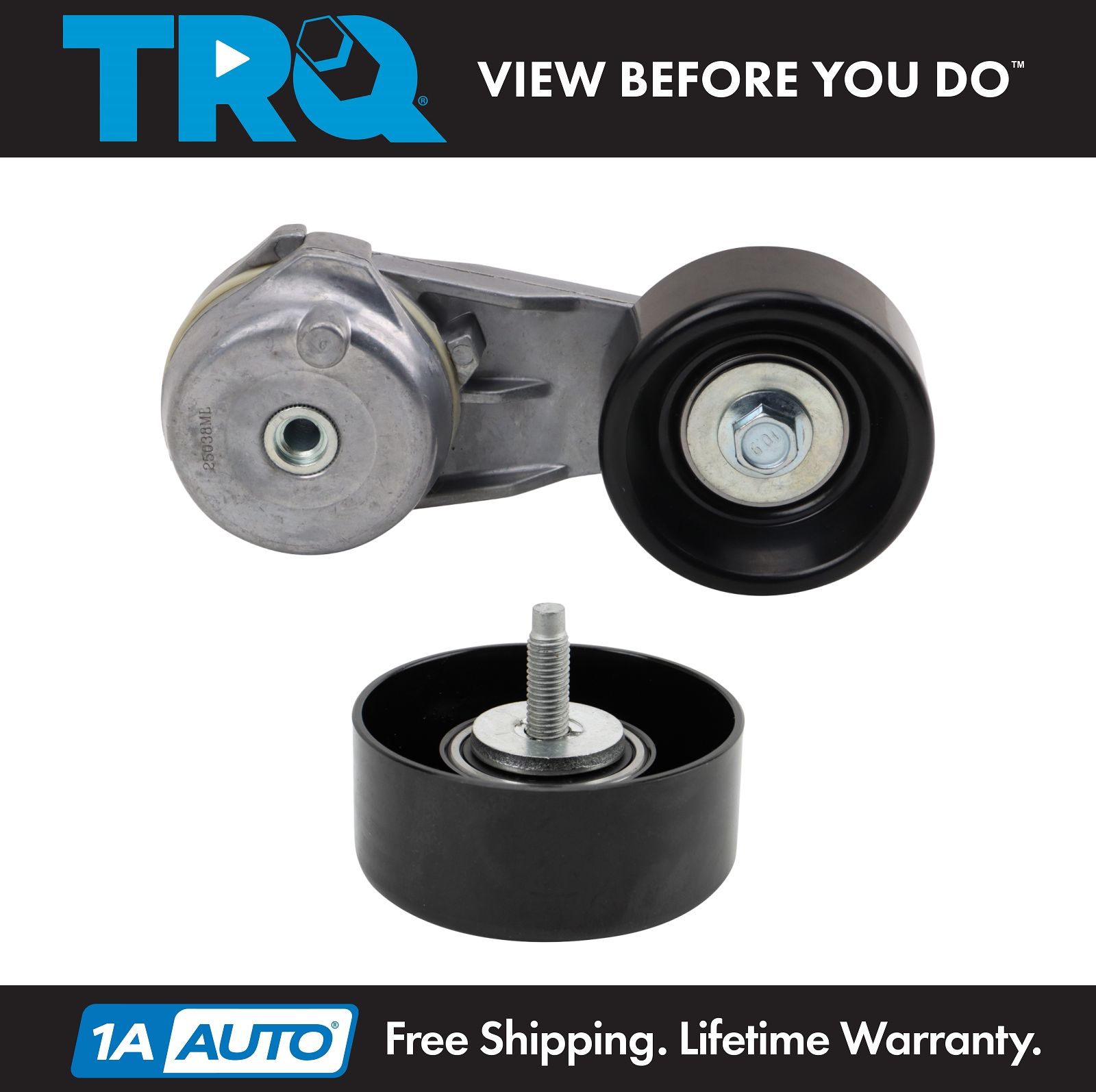 <b>2 Piece Serpentine Drive Belt Component Kit</b>