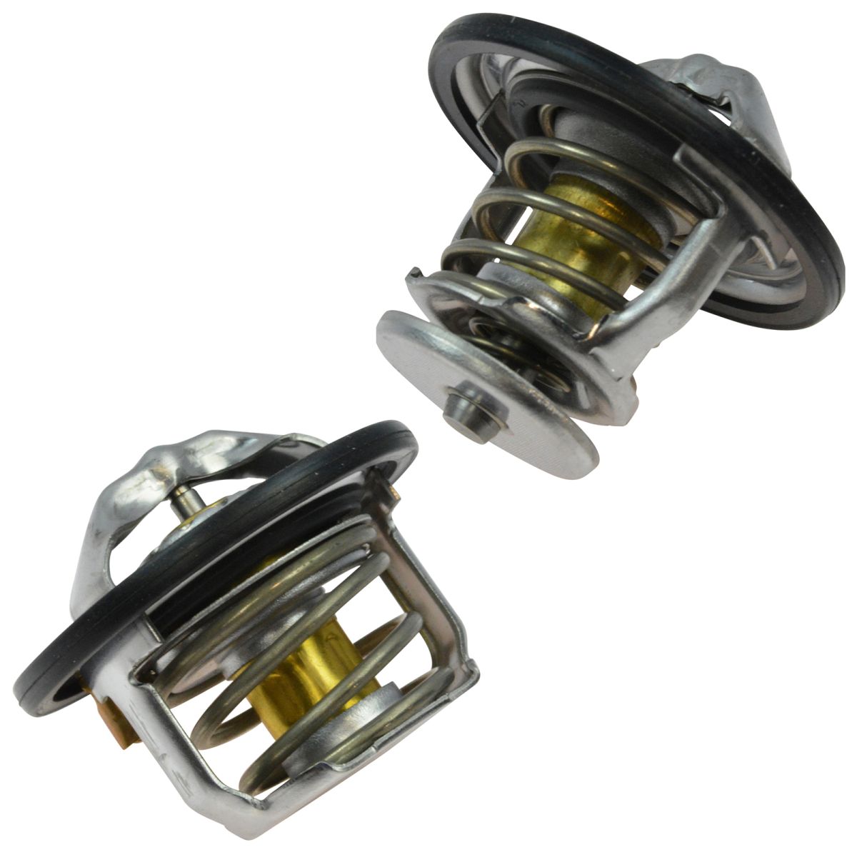 195 Degree Thermostat 2 1//8 Diameter Aluminum Multifit for AMC Chrysler GM
