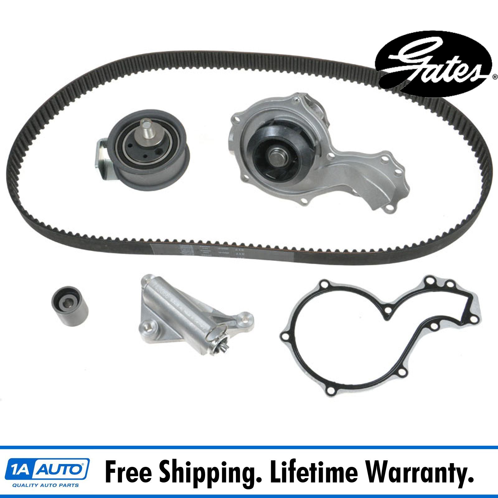 AUDI S3 8L 1.8 Timing Belt /& Water Pump Kit 99 to 03 Set Gates Quality New