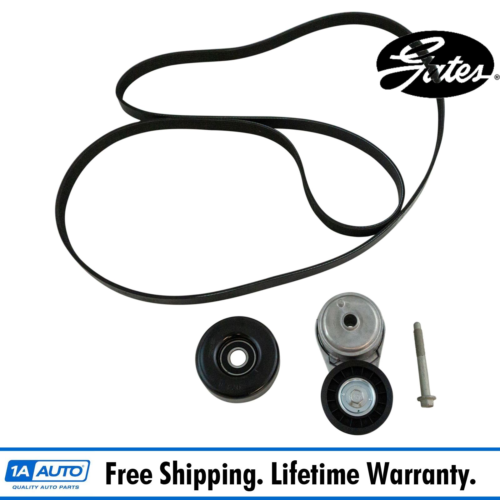 Gates 90K-38103 Complete Serpentine Belt Drive Component Kit
