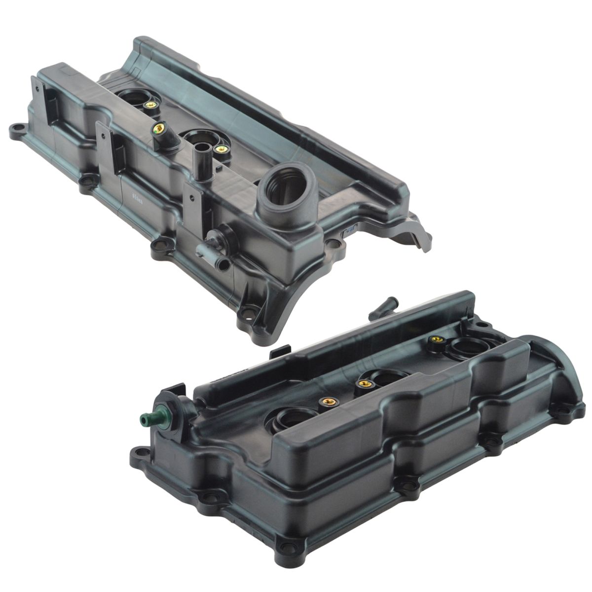 DOHC V6 BRAND NEW ENGINE VALVE COVER SET w/GASKETS & IGNITION COIL Fits