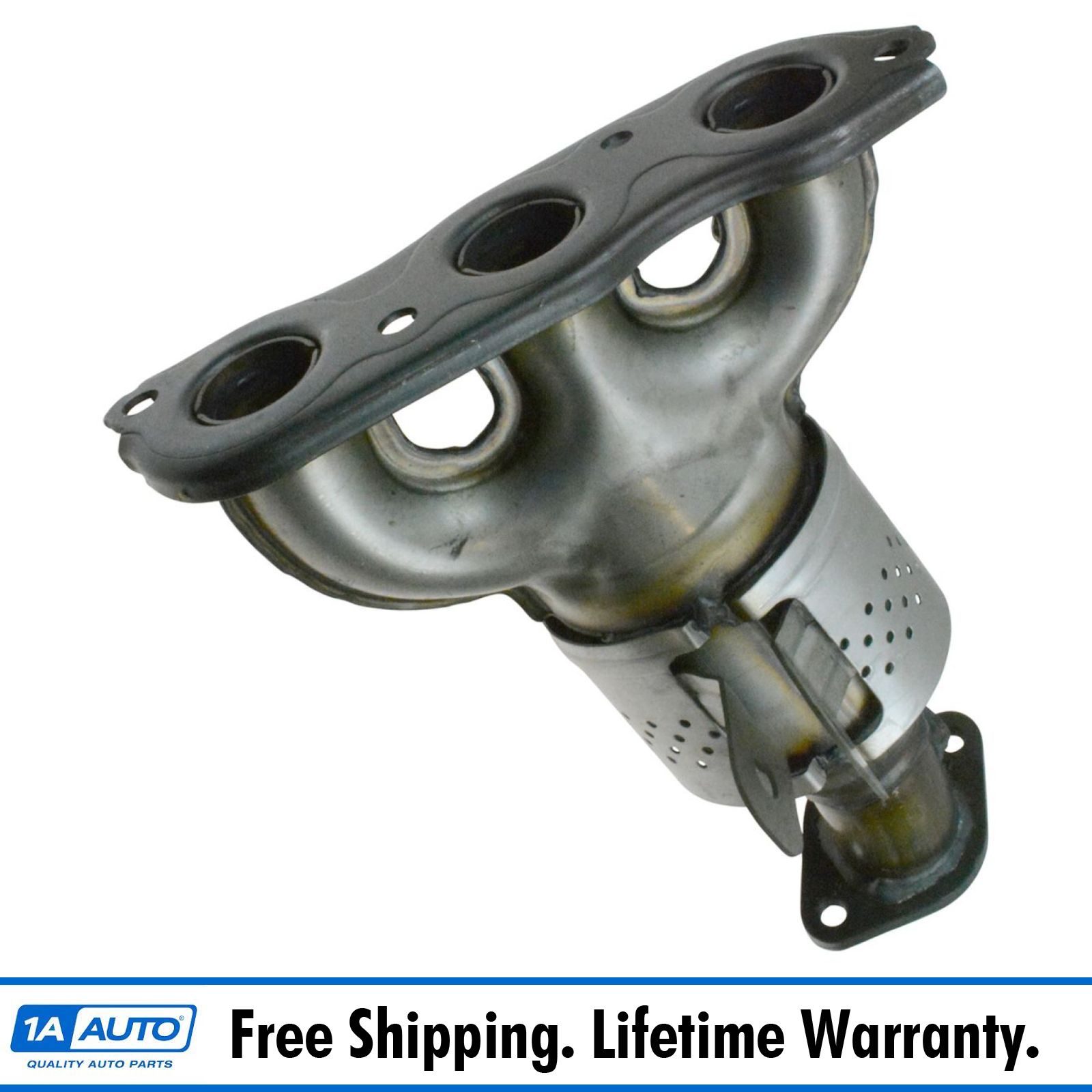 Exhaust Manifold w/ Catalytic Converter RH Right Side for Mitsubishi