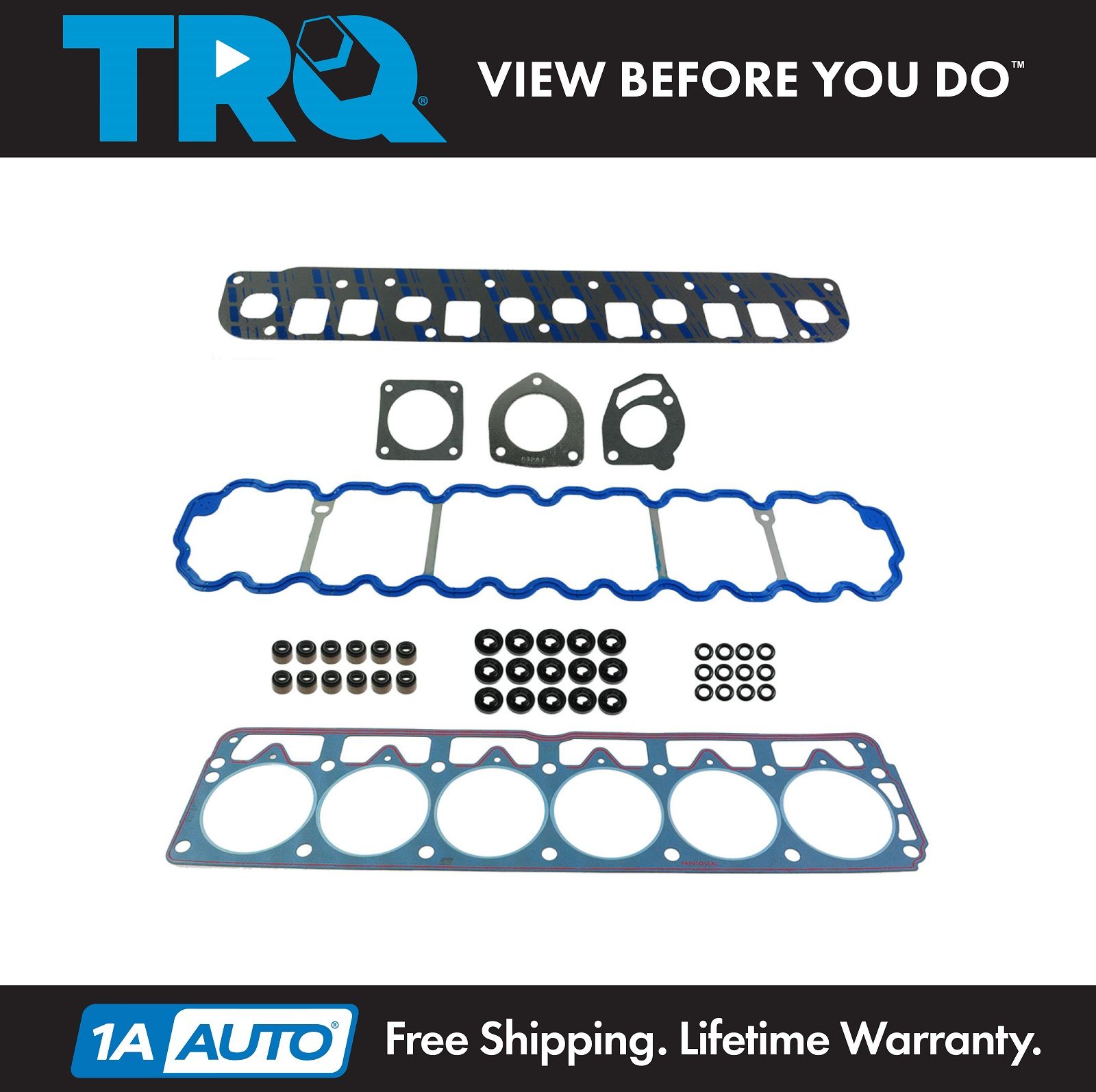 For Jeep Grand Wrangler 4.0L Cylinder Head Gasket Bolts kit One Year Warranty