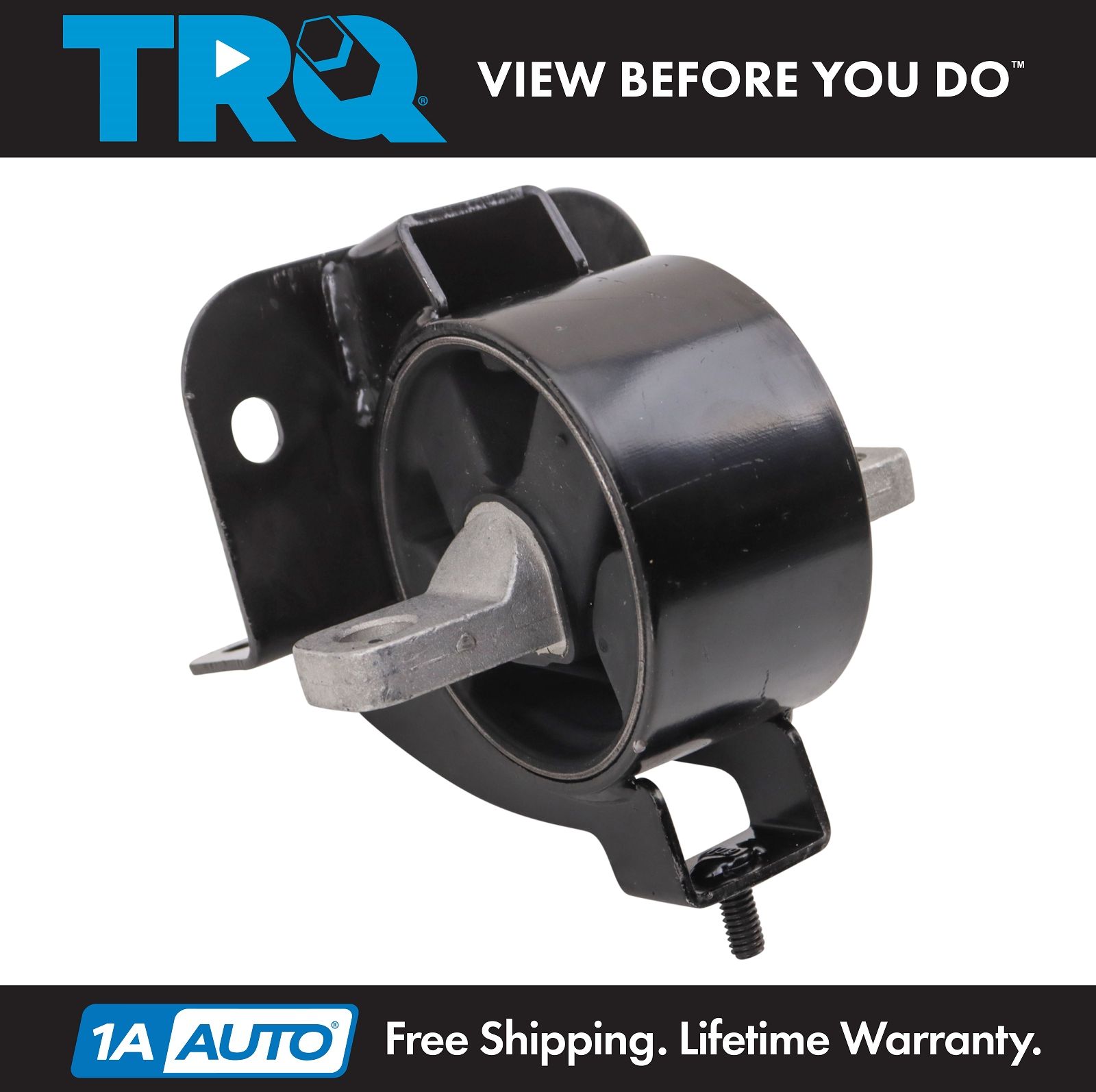 thumbnail image 2 of AM Autoparts Left Driver Side Engine Motor Mount For Audi A4 & VW Passat 1.8L Turbo (1997-2006) – Direct Replacement – 10-Year Warranty 2 of 6