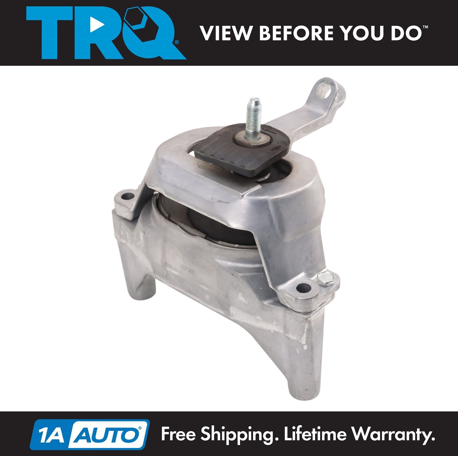 TRQ Front Right Engine Mount Passenger Side Fits 2007-2013 Nissan
