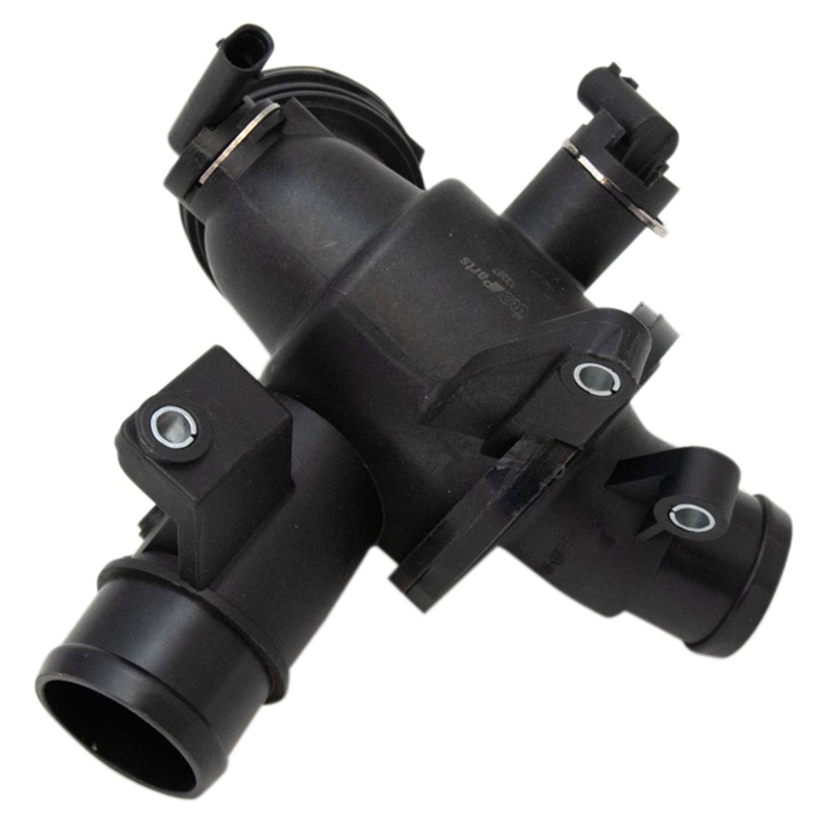 Engine Coolant Thermostat with Housing & Temp Sensor for Mercedes Benz