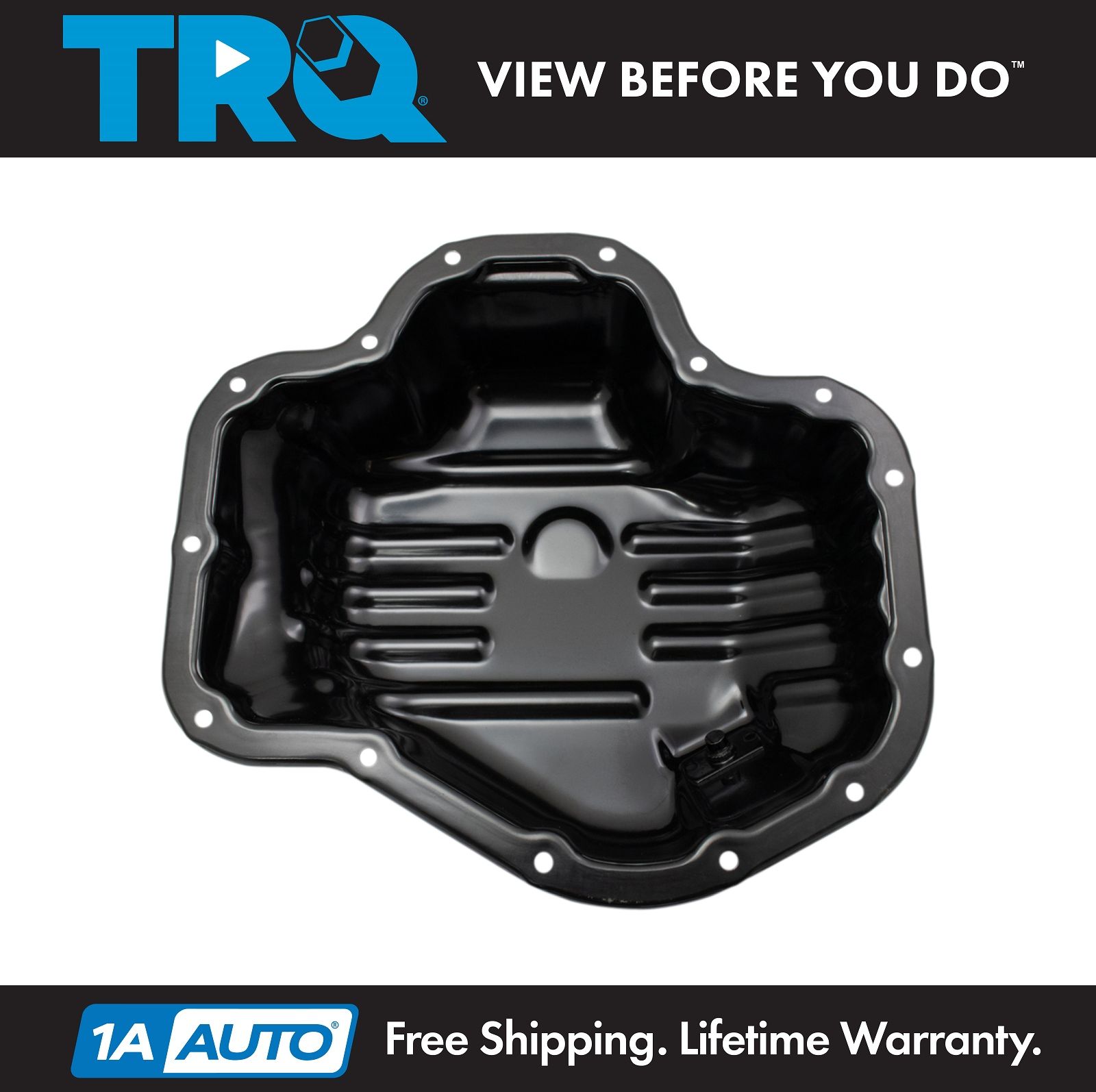 TRQ Replacement Engine Oil Pan 121010H050 for Camry HS250H Rav4 xB