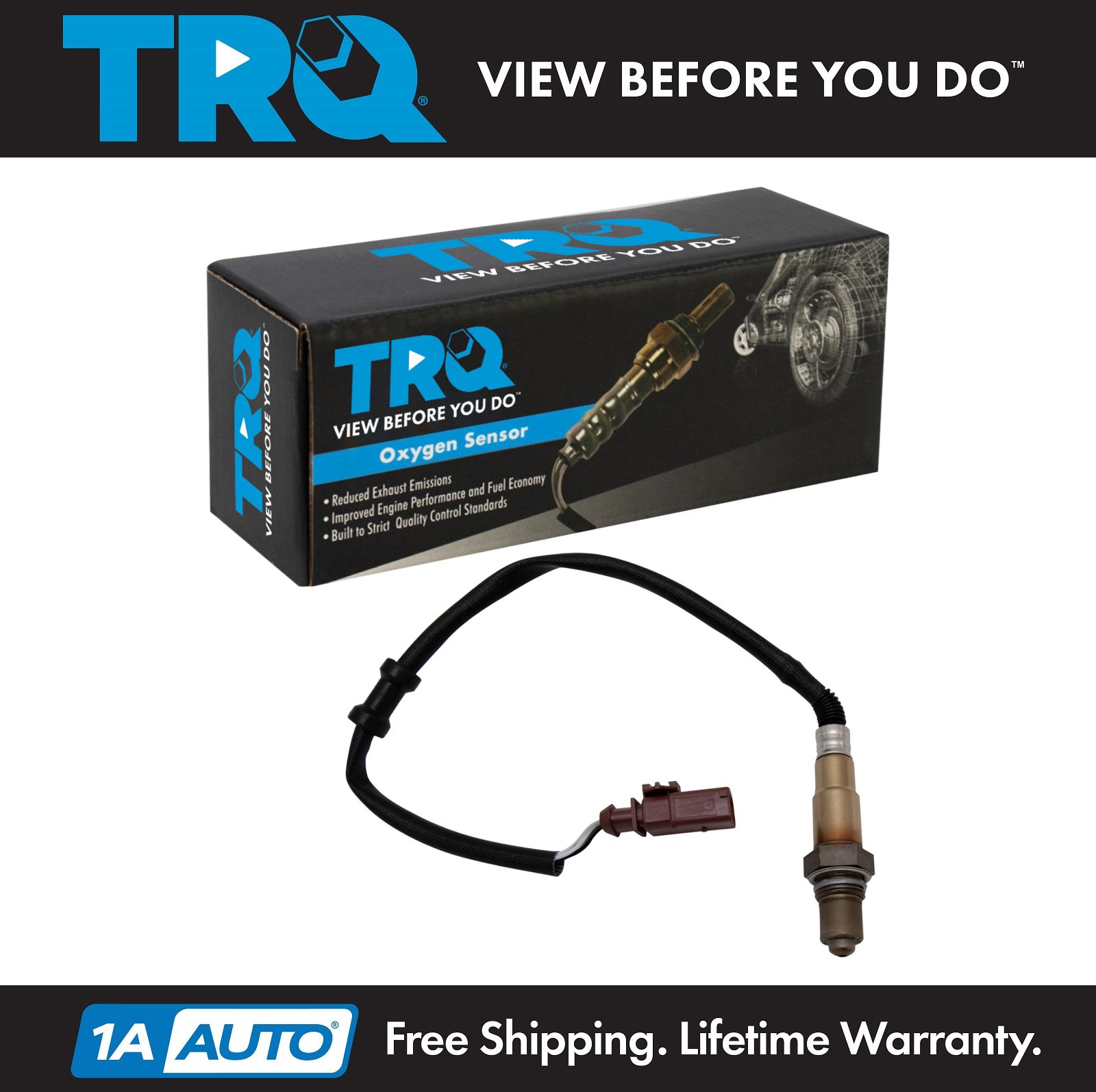 Engine Exhaust O2 02 Oxygen Sensor Direct Fit For Audi