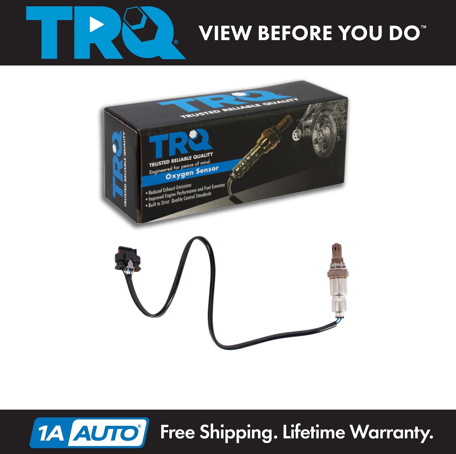 TRQ Upstream O2 Oxygen Sensor Fits Escape F-150 Fusion Mustang Transit Connect - Picture 1 of 5