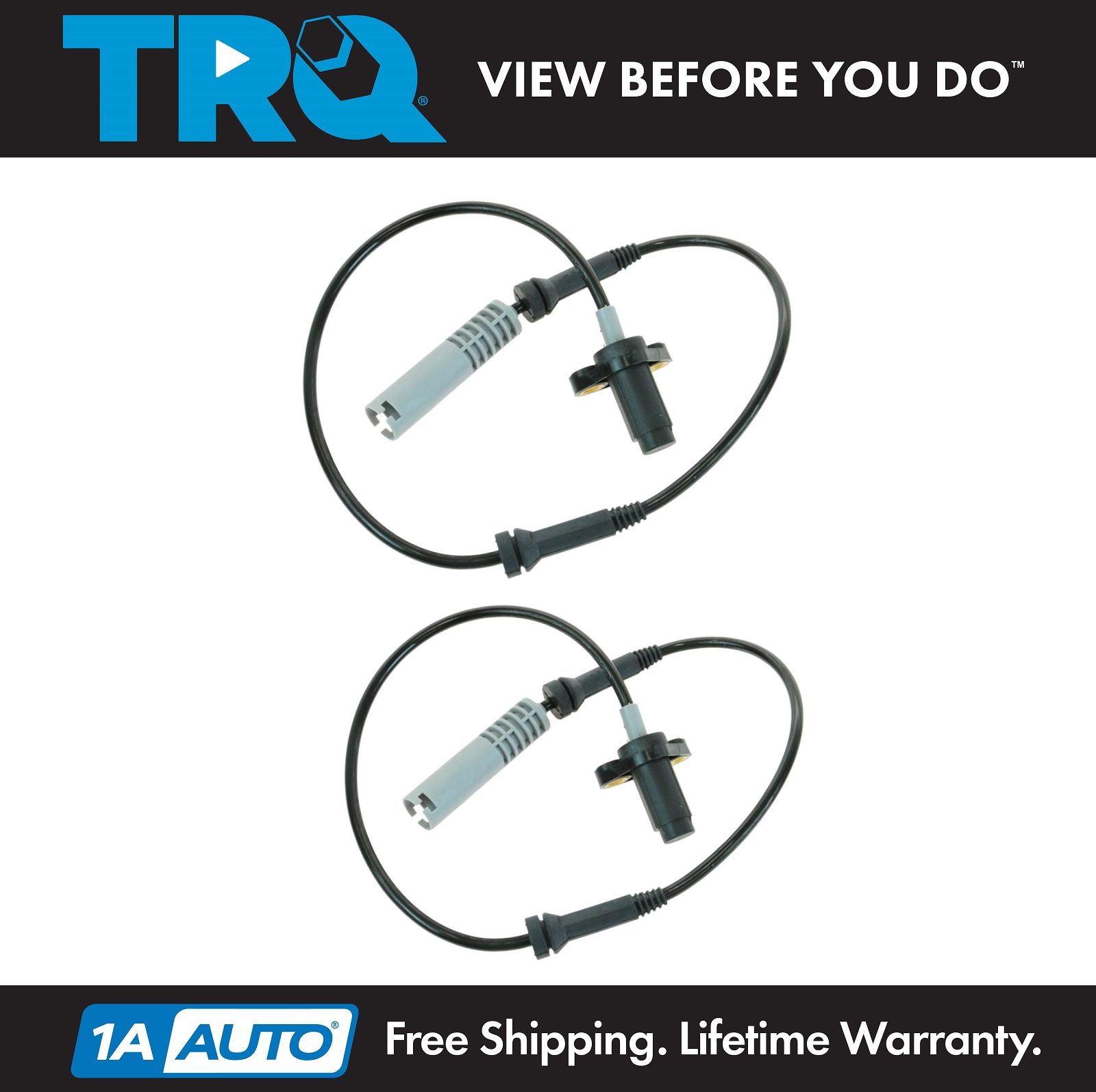 ABS Speed Sensor & Harness Front Pair Set of 2 for BMW 528i 540i E39 | eBay